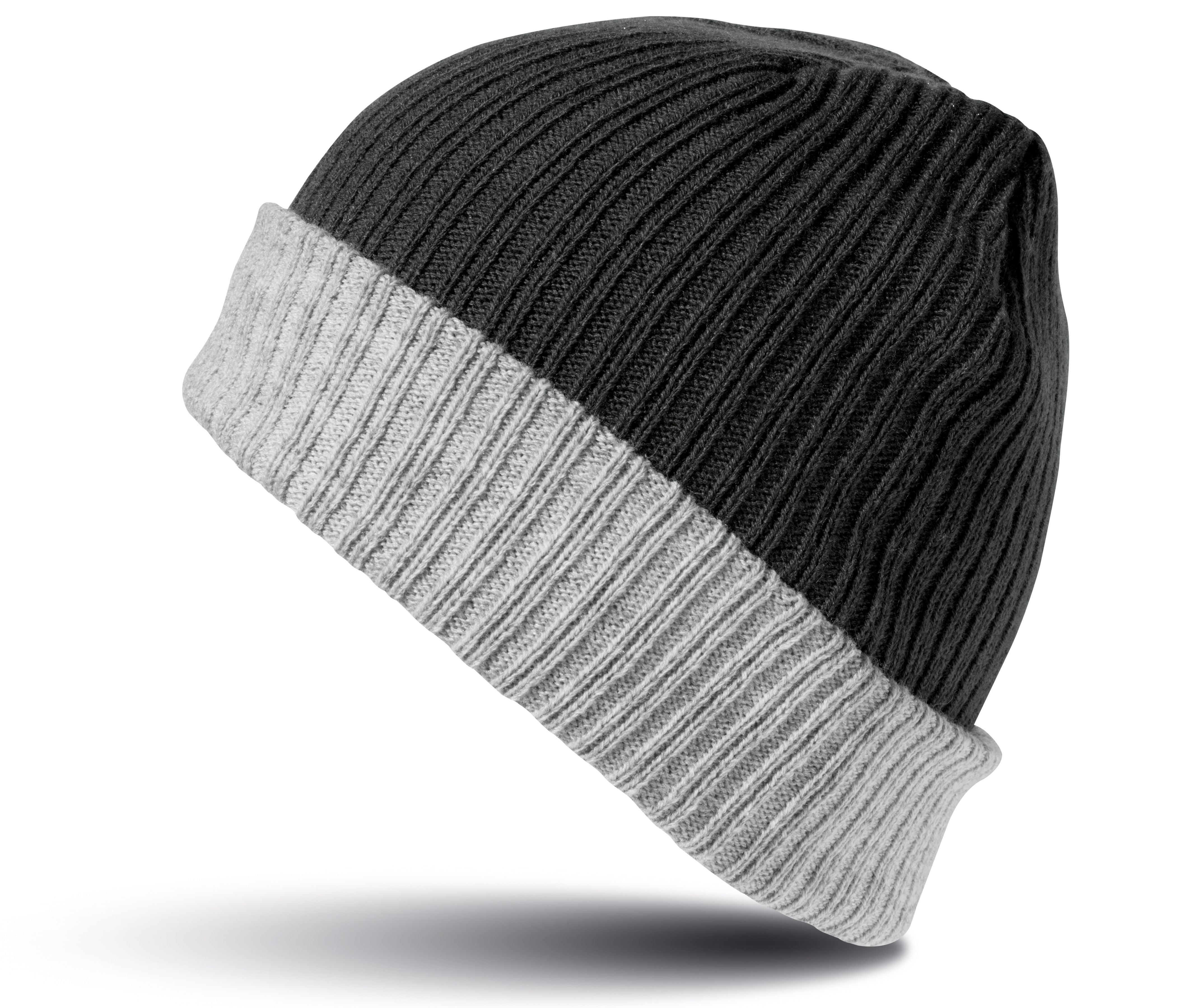 Bonnet acrylique avec rabat - RESULT - #RC378