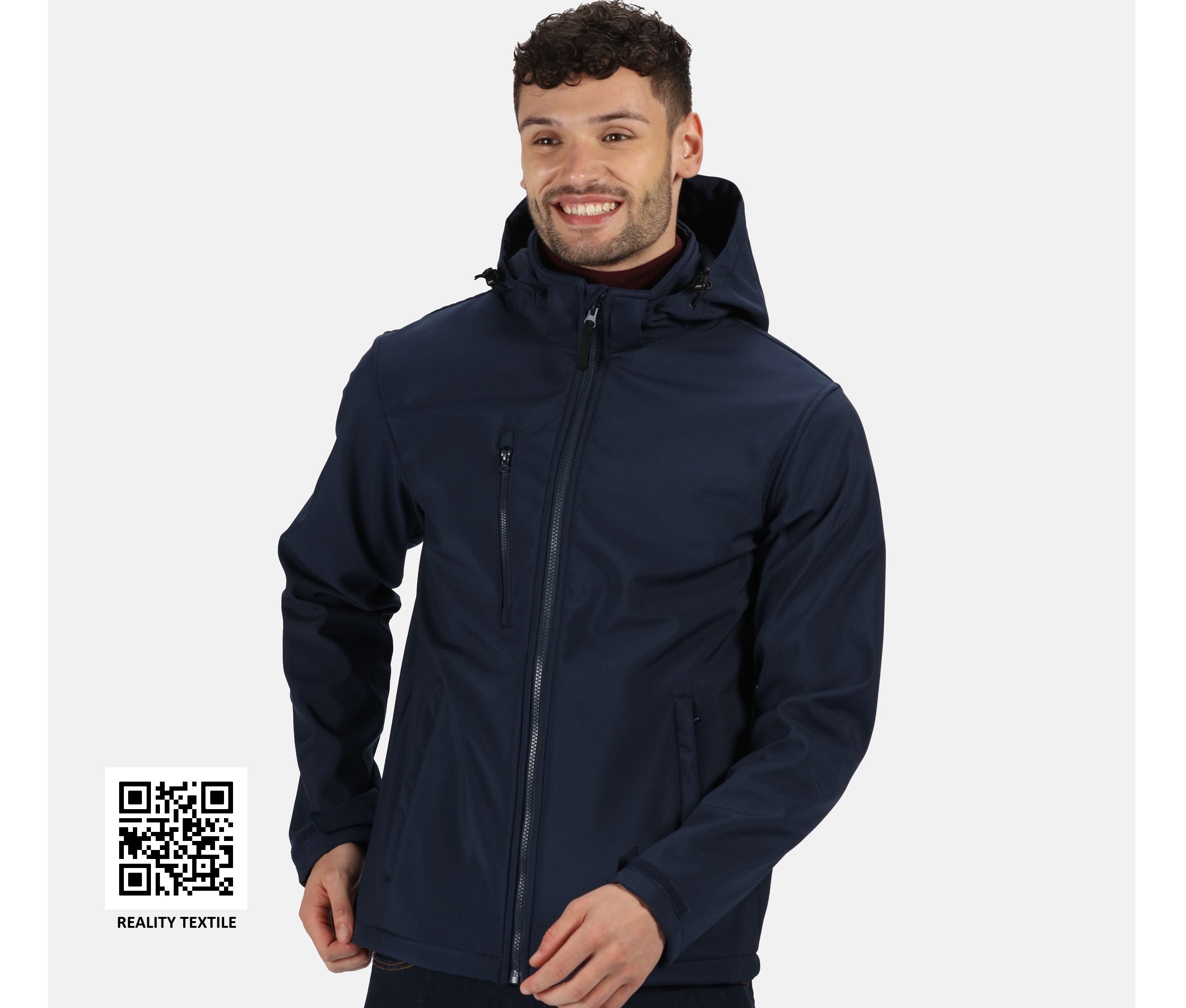 Veste Softshell homme à capuche - REGATTA - #RGA701