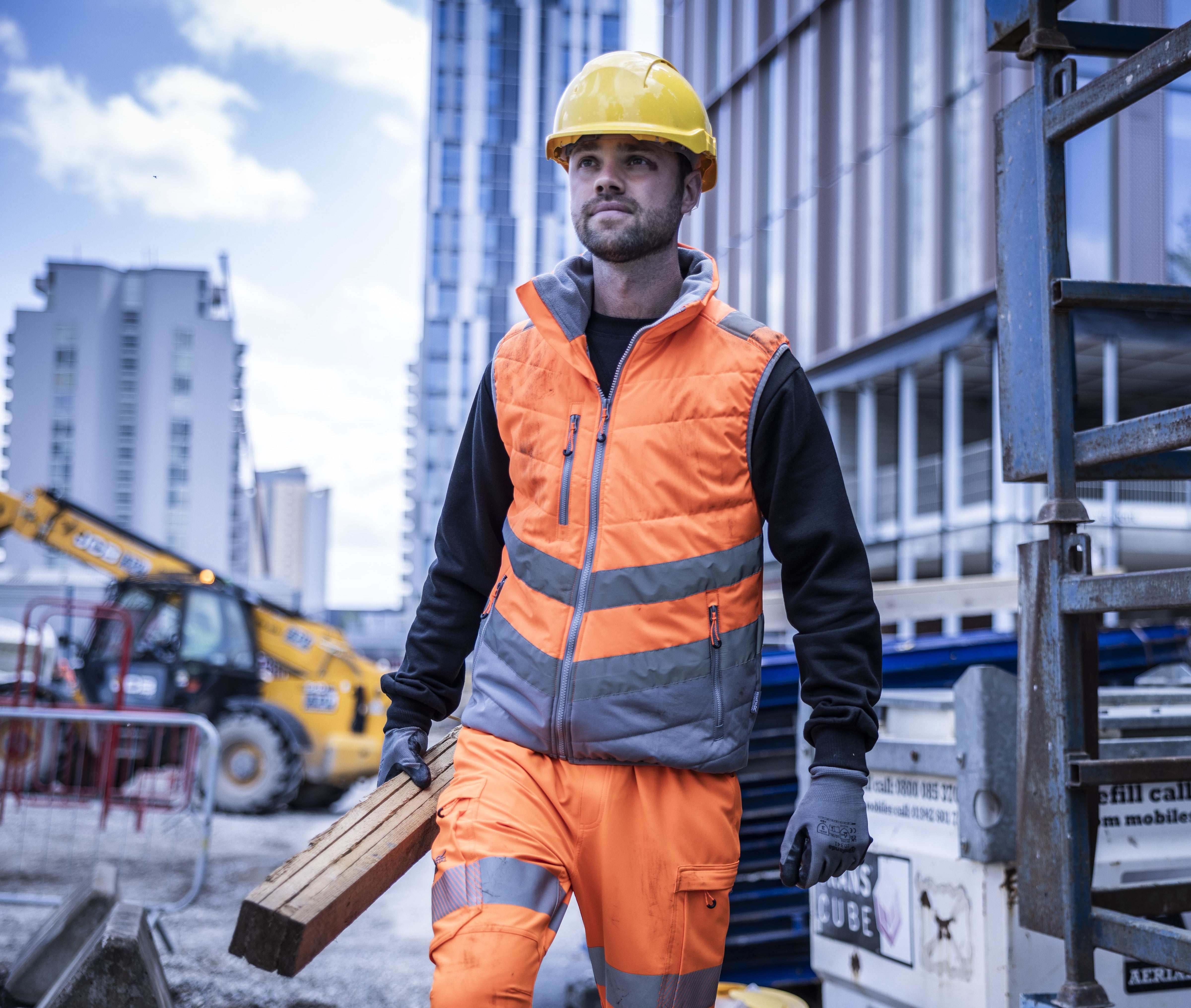 Bodywarmer matelassé visibilité augmentée - REGATTA - #RGB202