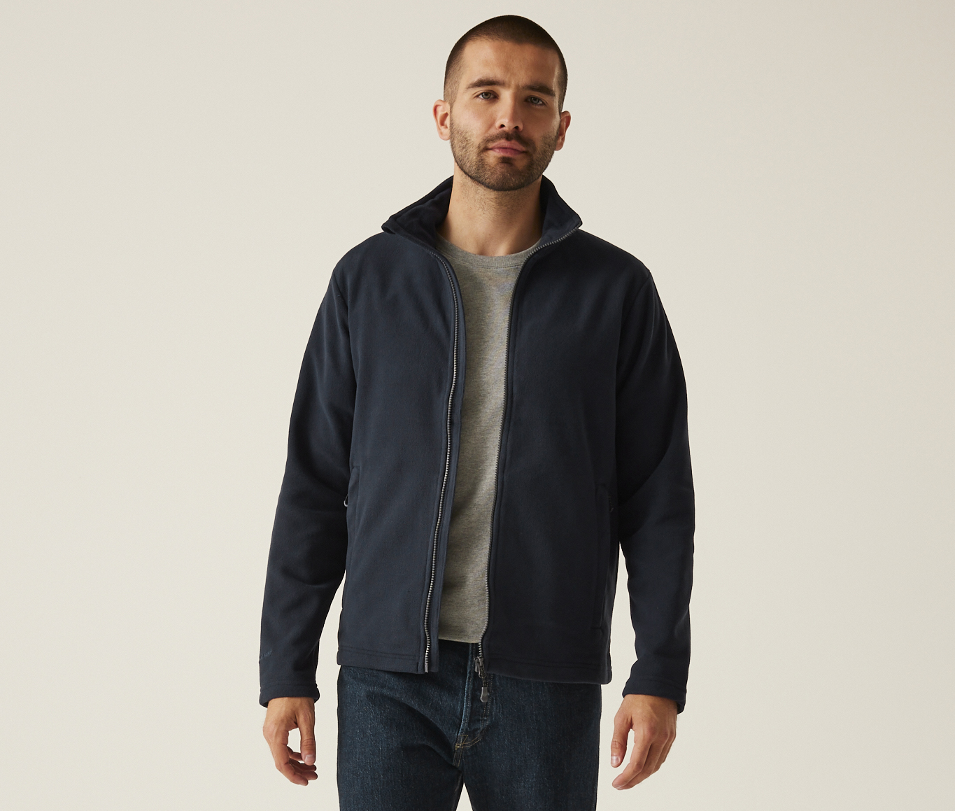 Veste micropolaire homme en polyester recyclé - REGATTA - #RGF622