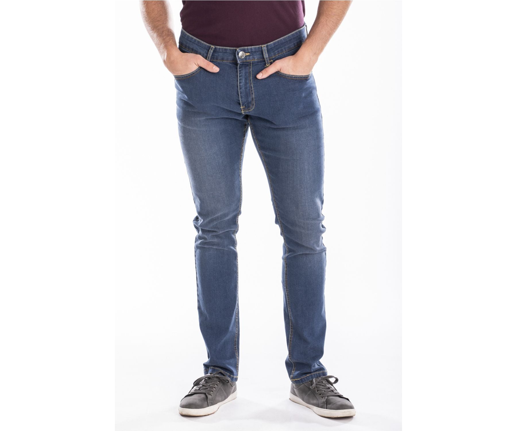 Straight Leg Washed Jeans für Herren - RICA LEWIS - #RL801