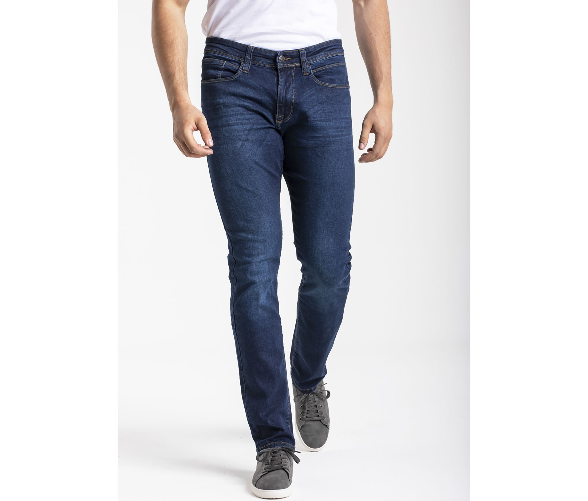Jean homme ajusté stretch stone brossé - RICA LEWIS - #RL804