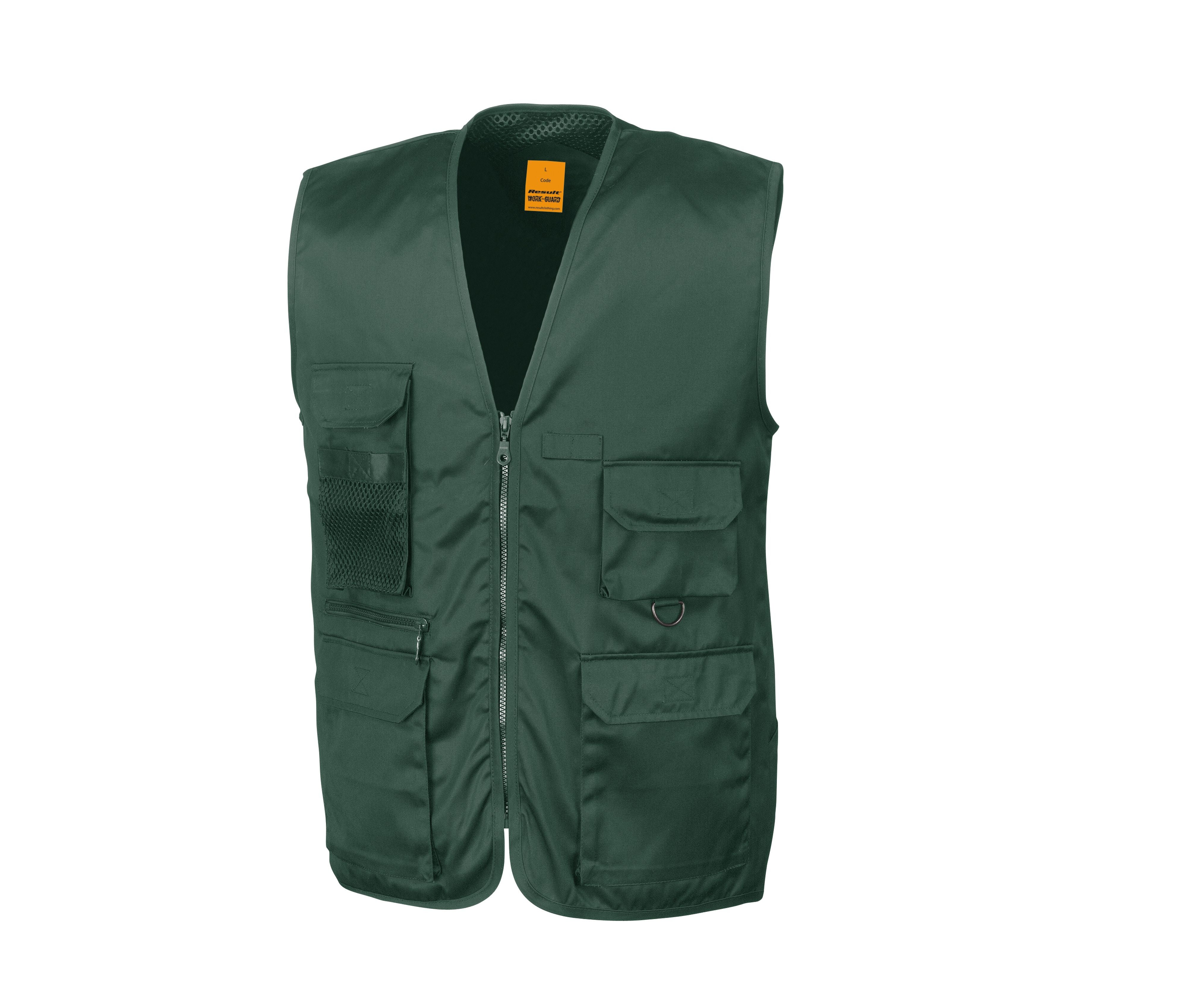 Gilet reporter multi-poches polycoton - RESULT - #RS045