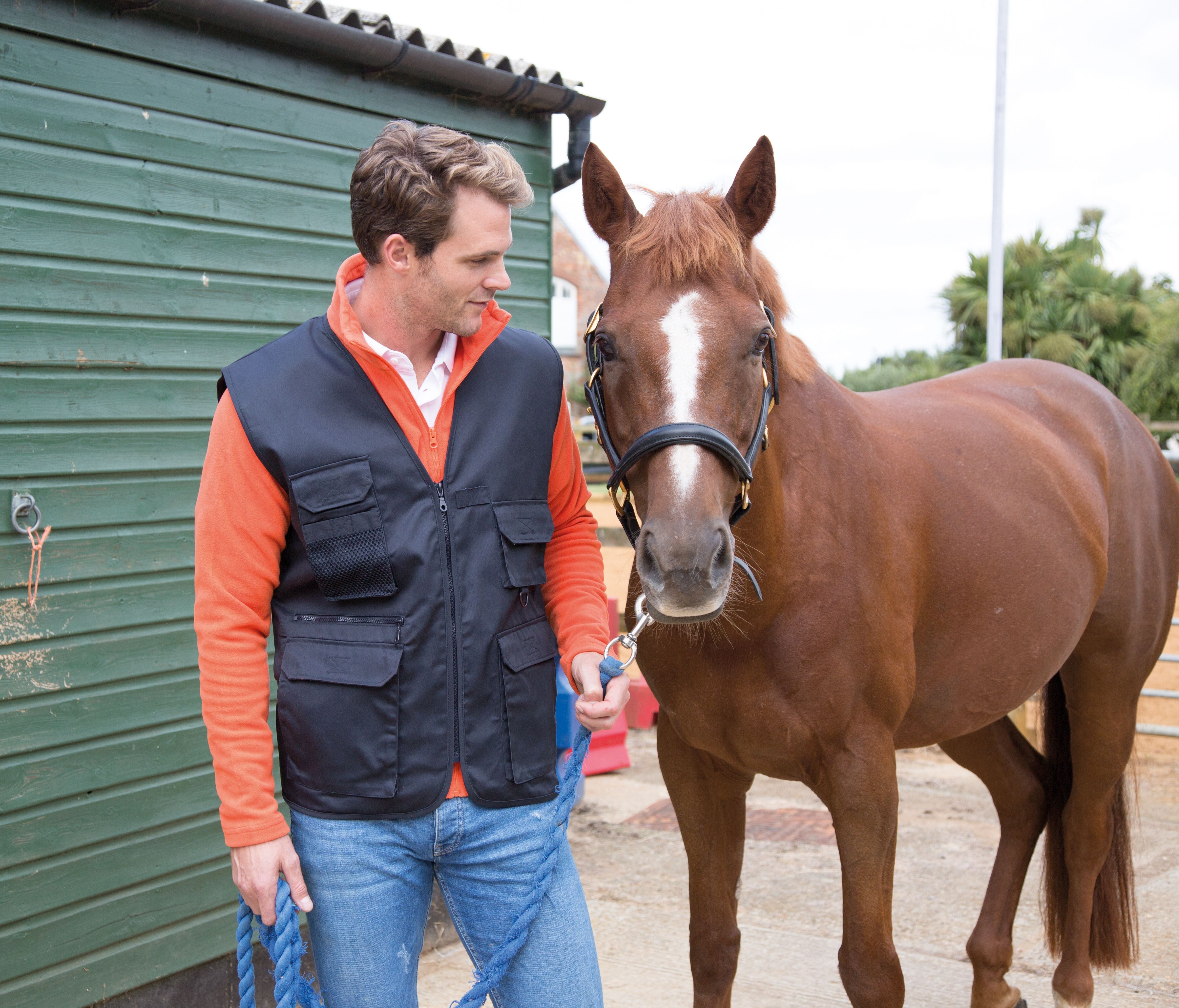 Gilet reporter multi-poches polycoton - RESULT - #RS045