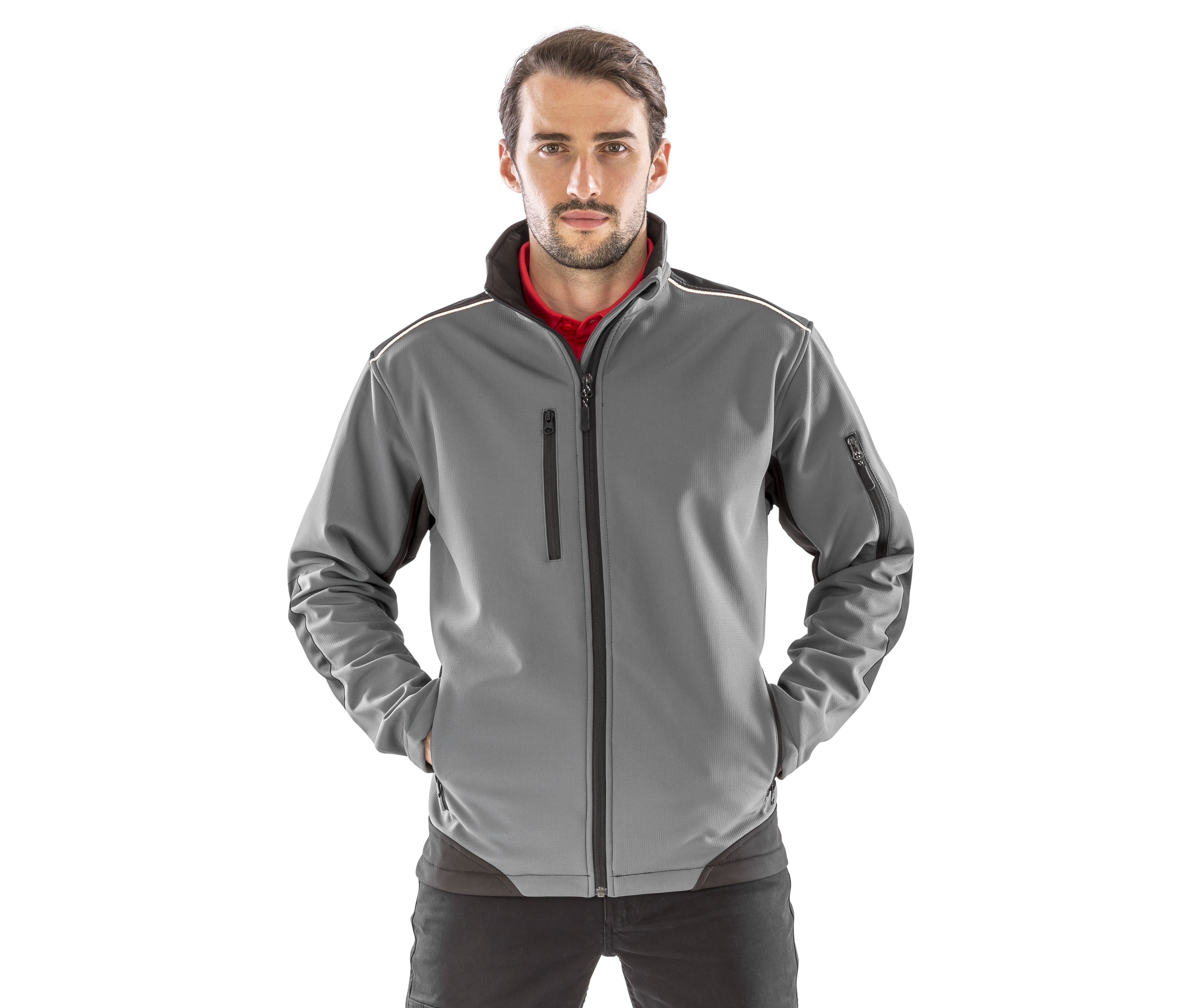 3-layer Softshell work jacket - RESULT - #RS124