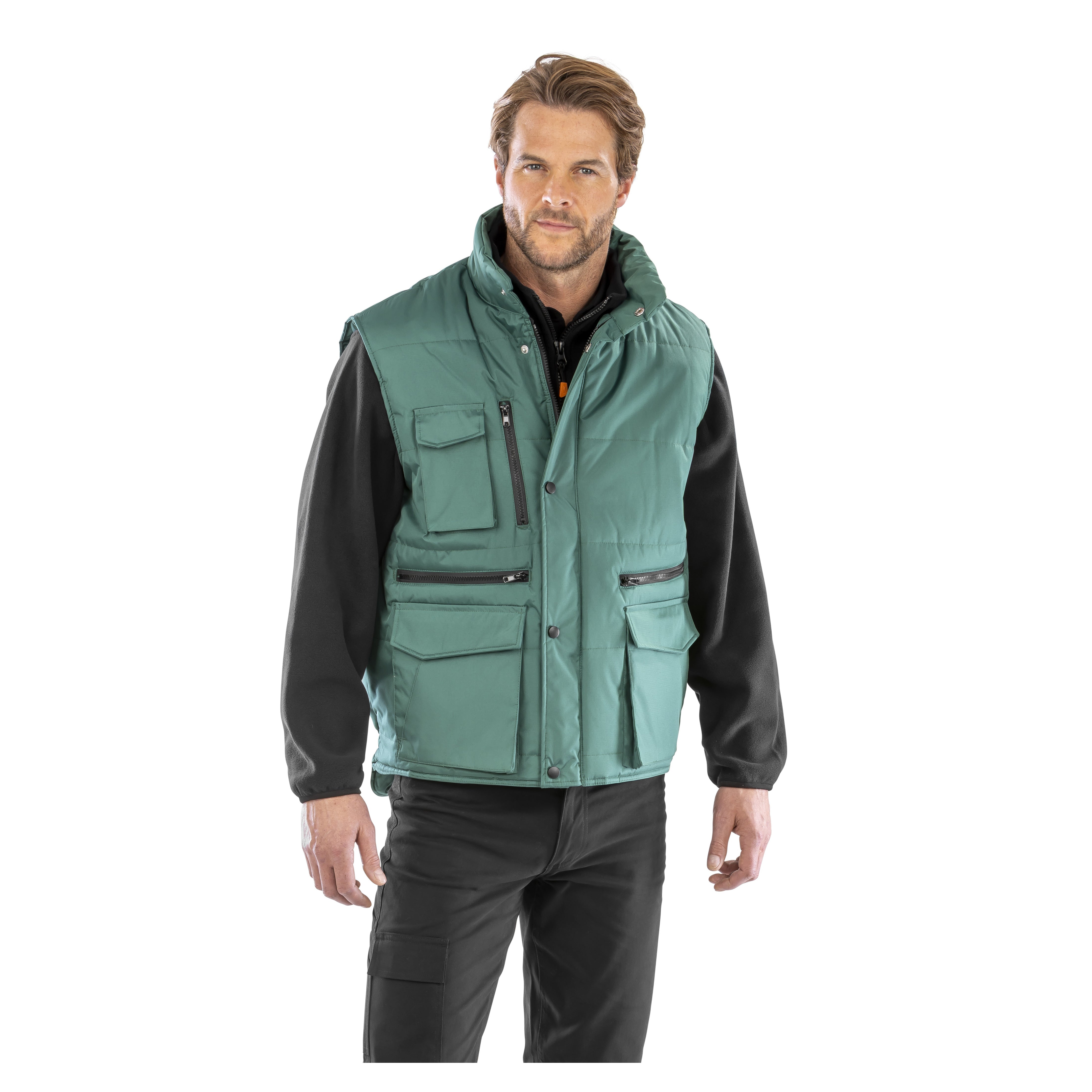 Bodywarmer multi-poches Ripstop - RESULT - #RS127
