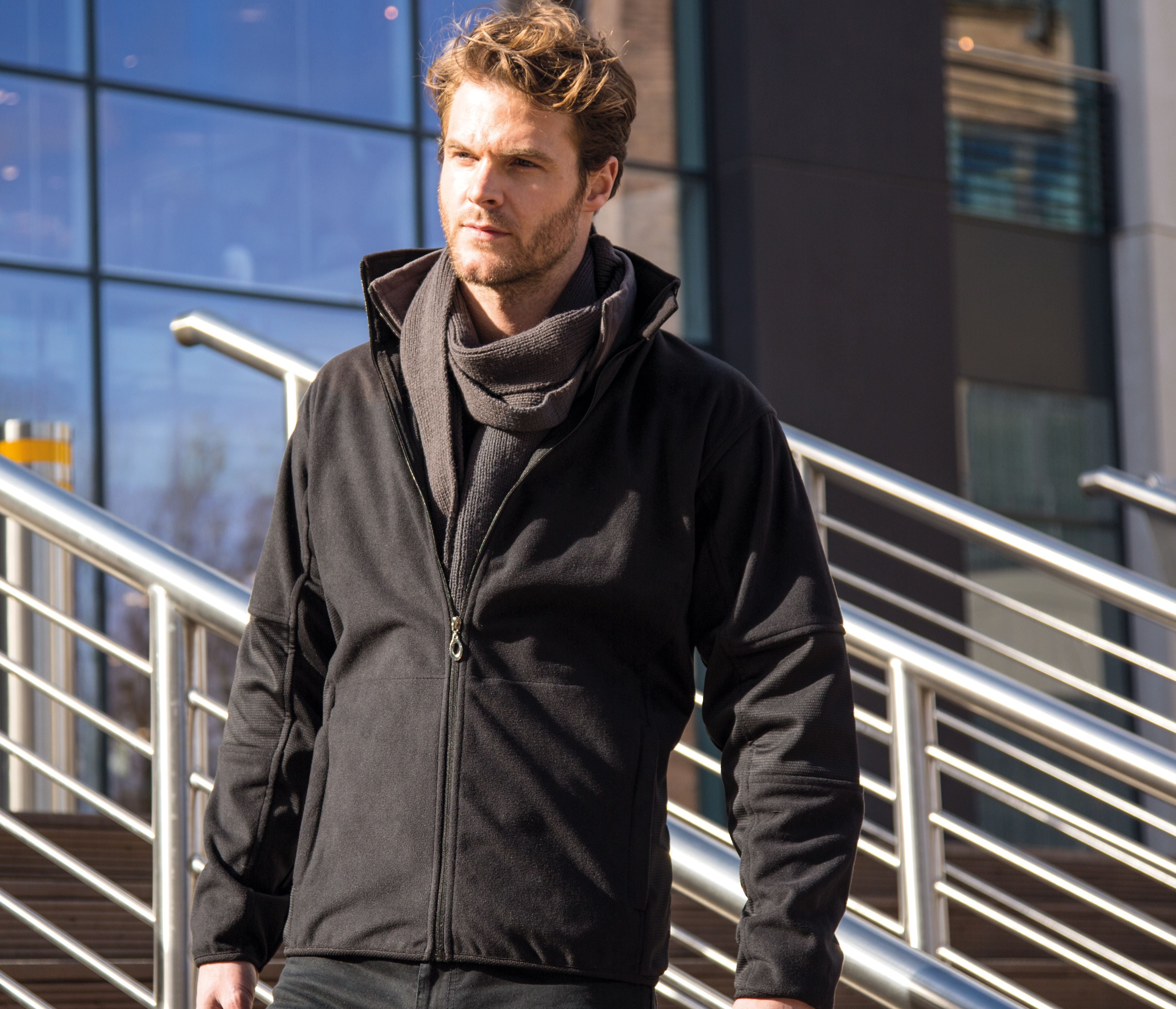 3-layer waterproof fleece jacket - RESULT - #RS131