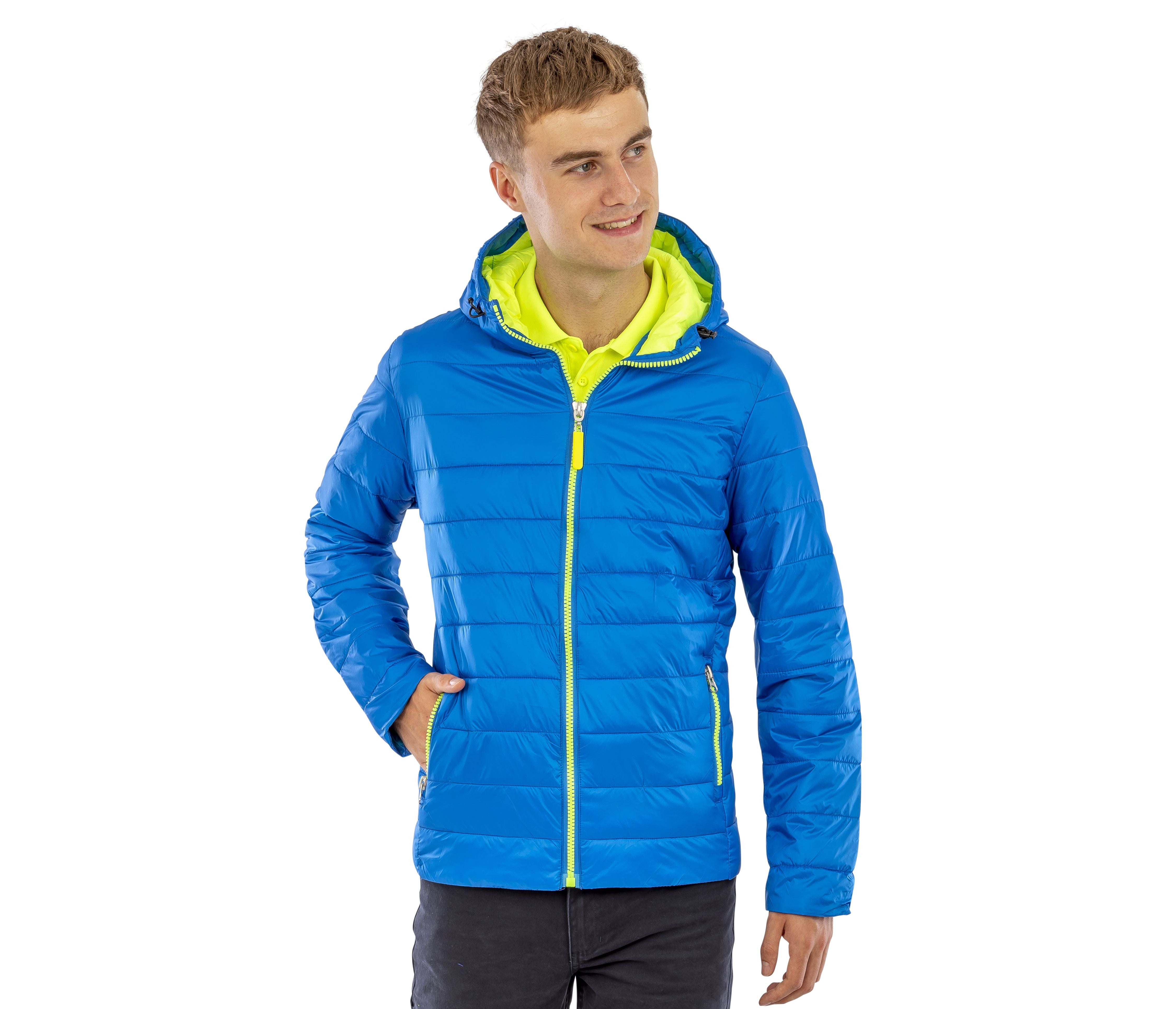 Men's hooded down jacket - RESULT - #RS194