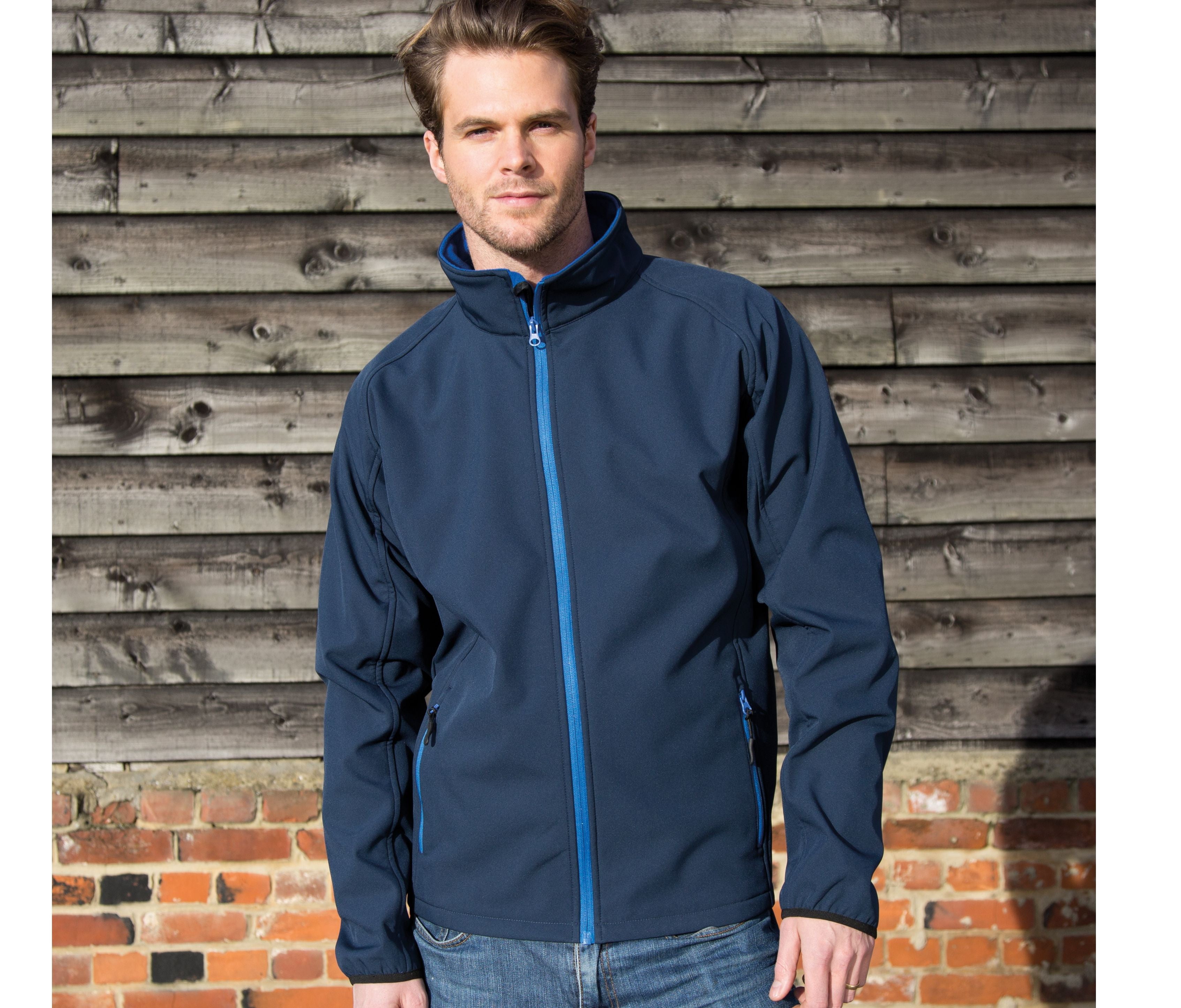 Veste Softshell imprimable homme - RESULT - #RS231