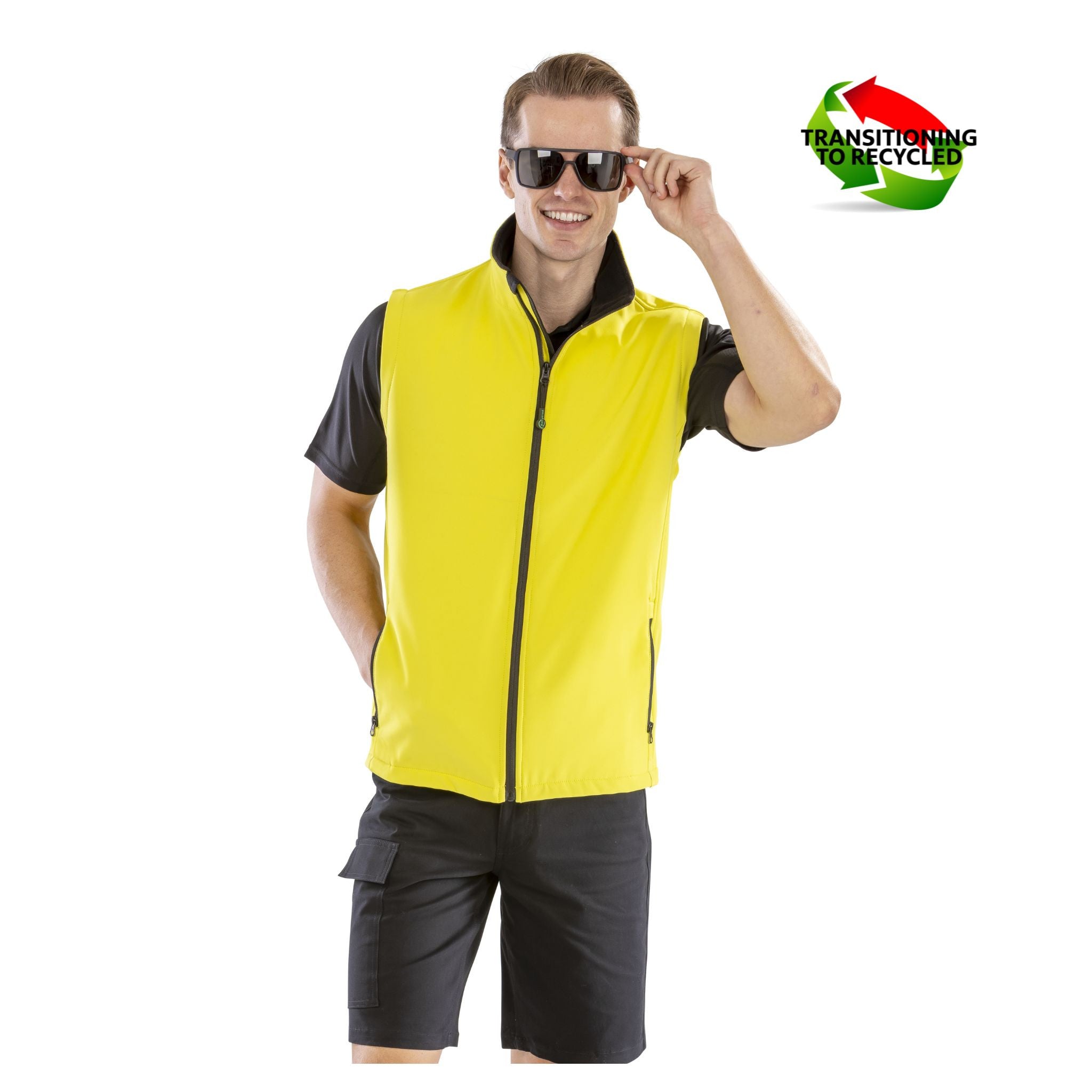 Bodywarmer Softshell imprimable homme - RESULT - #RS232