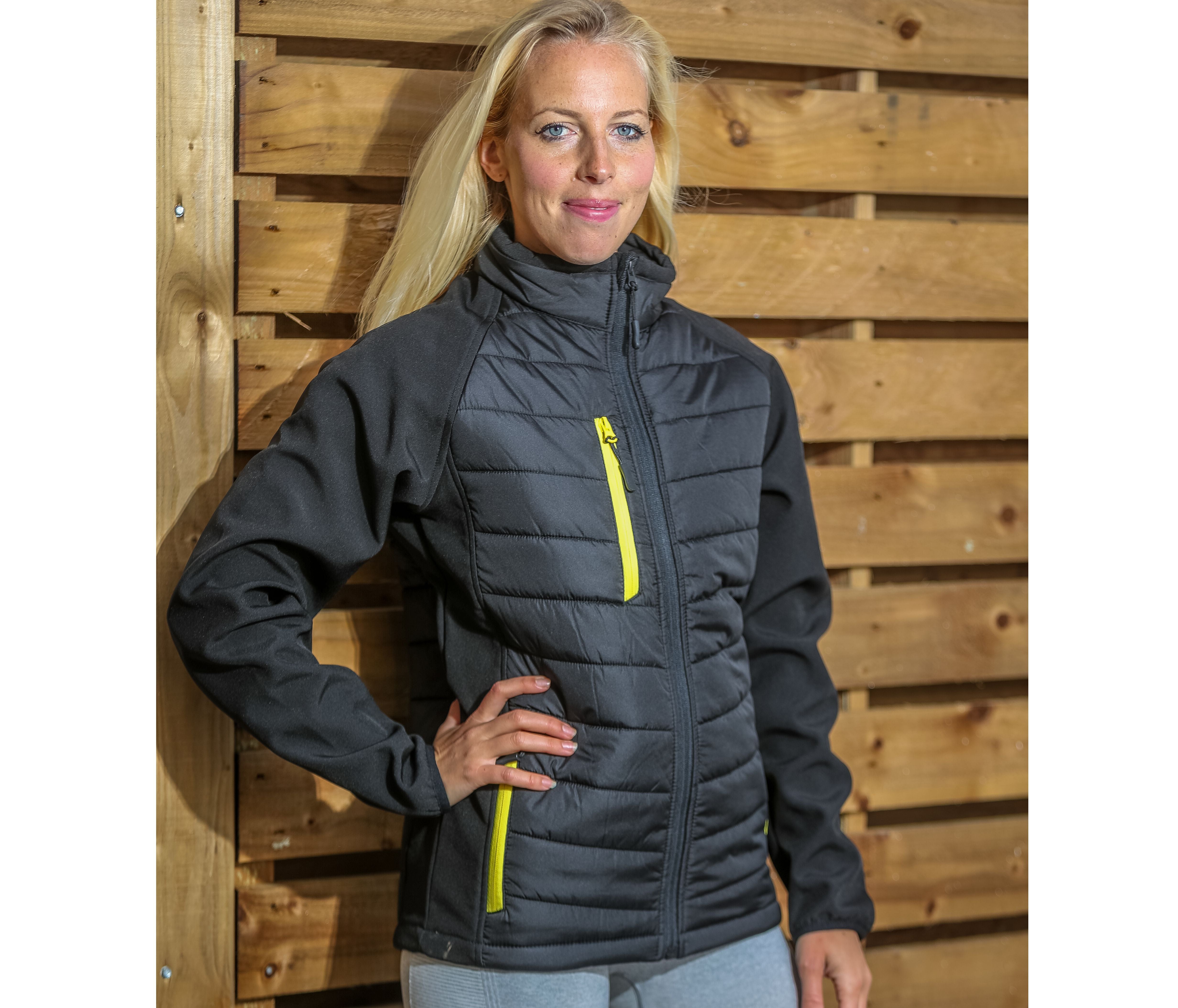 Veste bi-matière - RESULT - #RS237