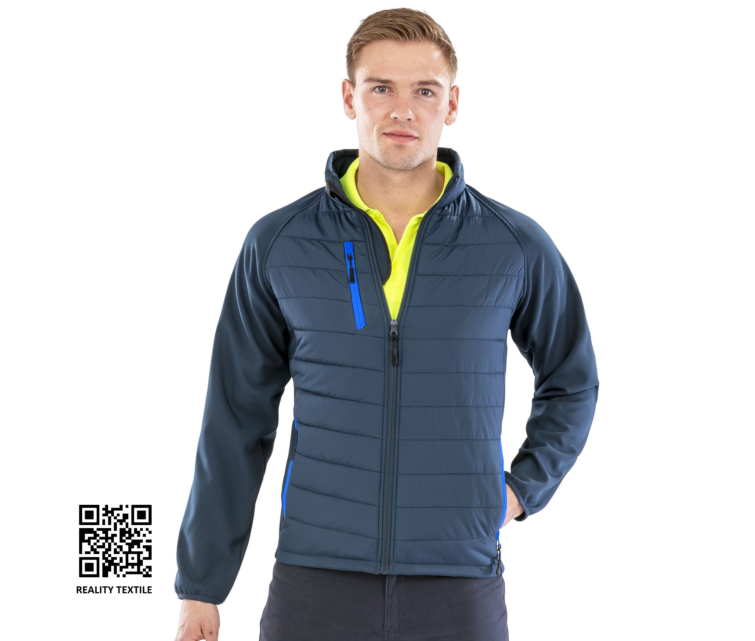 Veste bi-matière - RESULT - #RS237