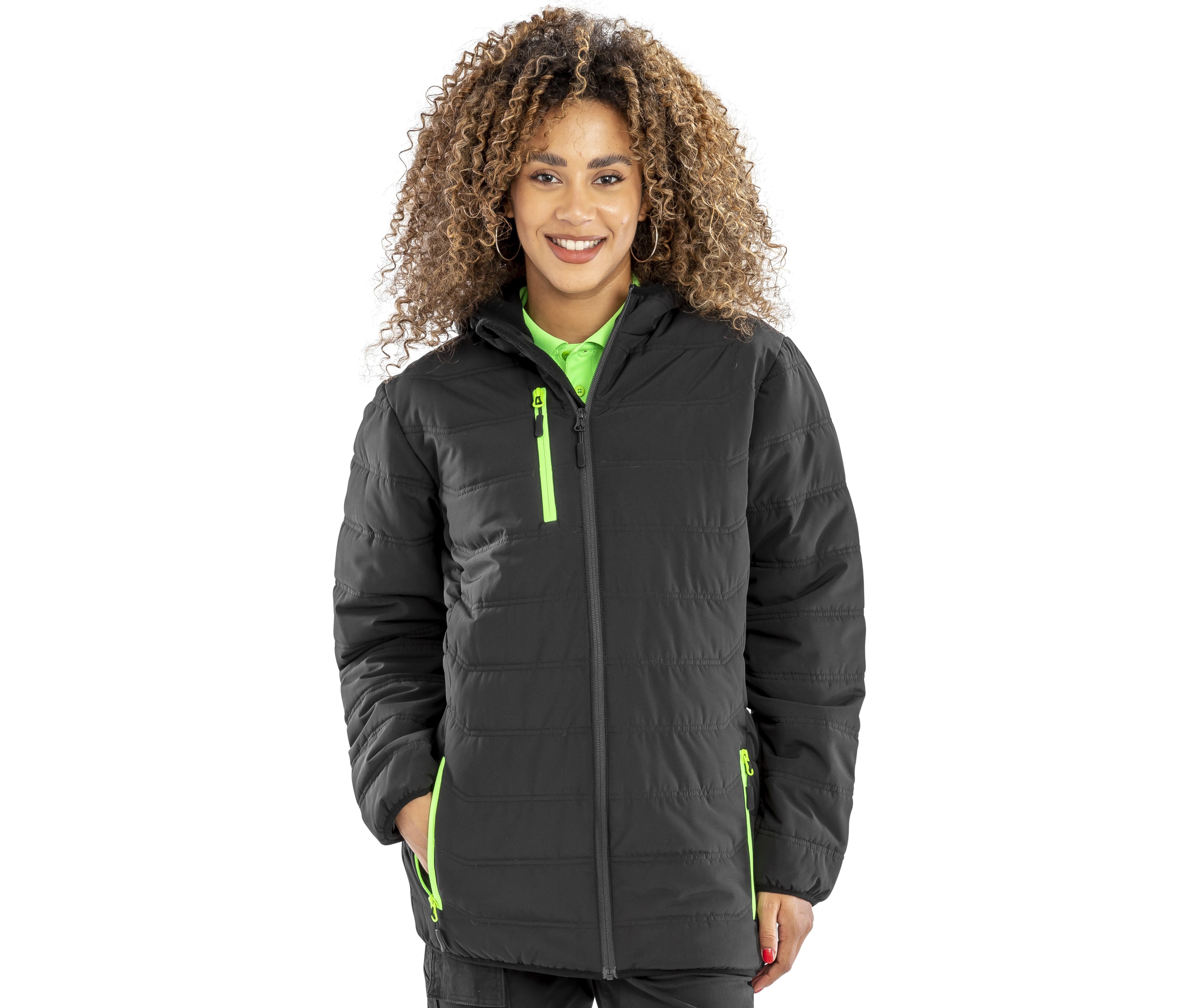 Veste matelassée d'hiver tendance et recyclée - RESULT - #RS240X
