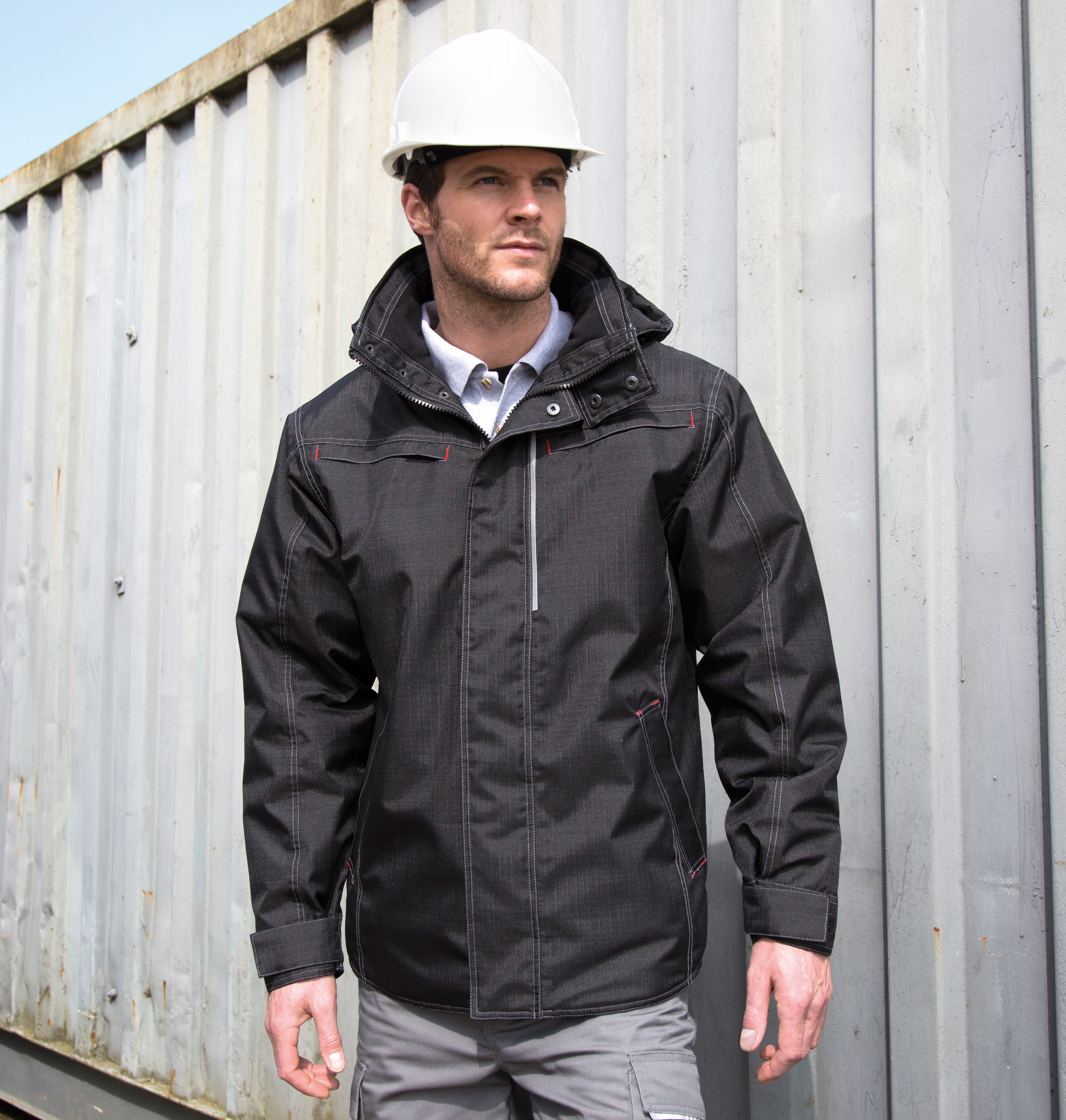 Veste de travail en jean - RESULT - #RS326