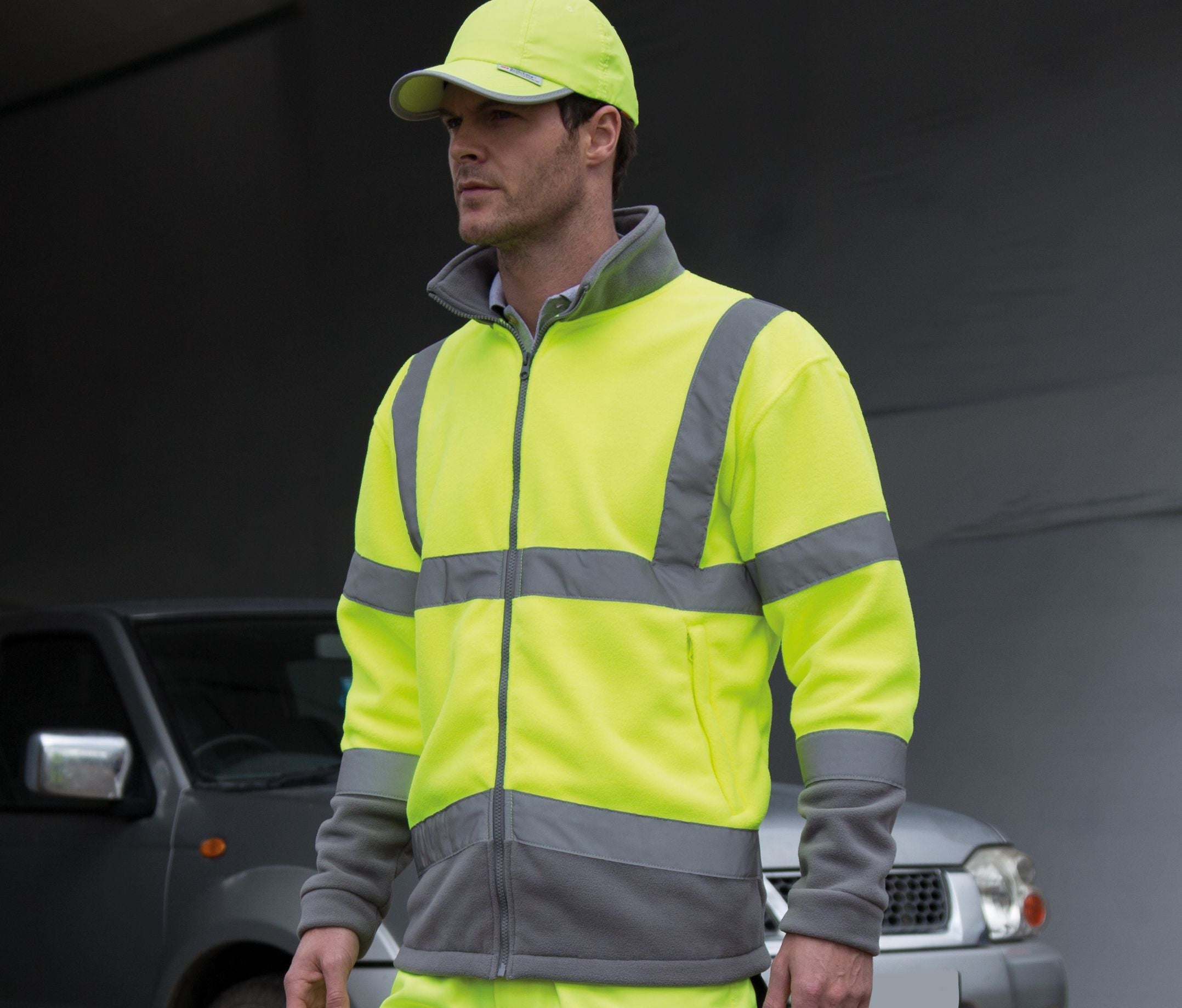 Veste micropolaire haute visibilité - RESULT - #RS329