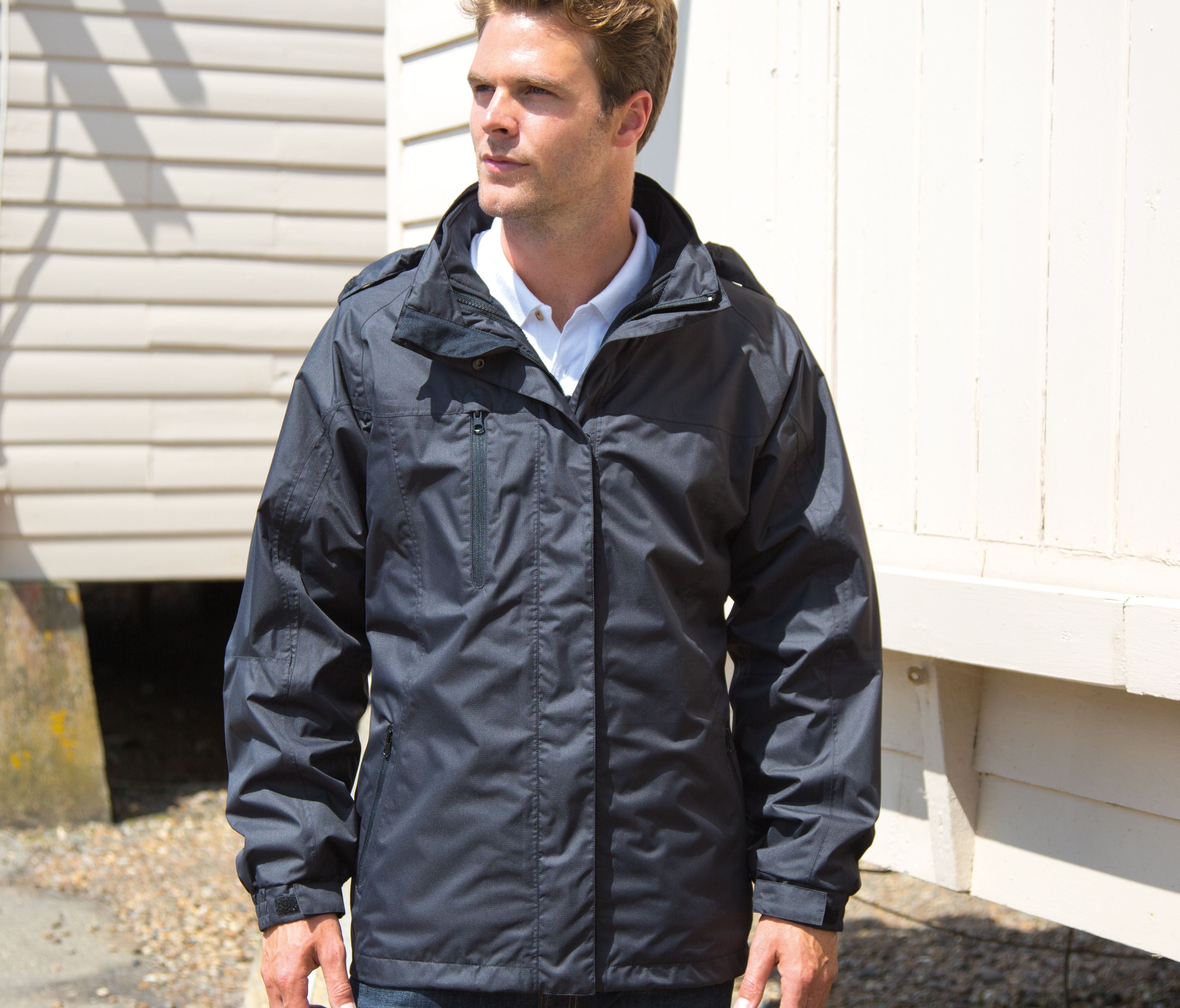Veste 3 en 1 avec Softshell détachable - RESULT - #RS400