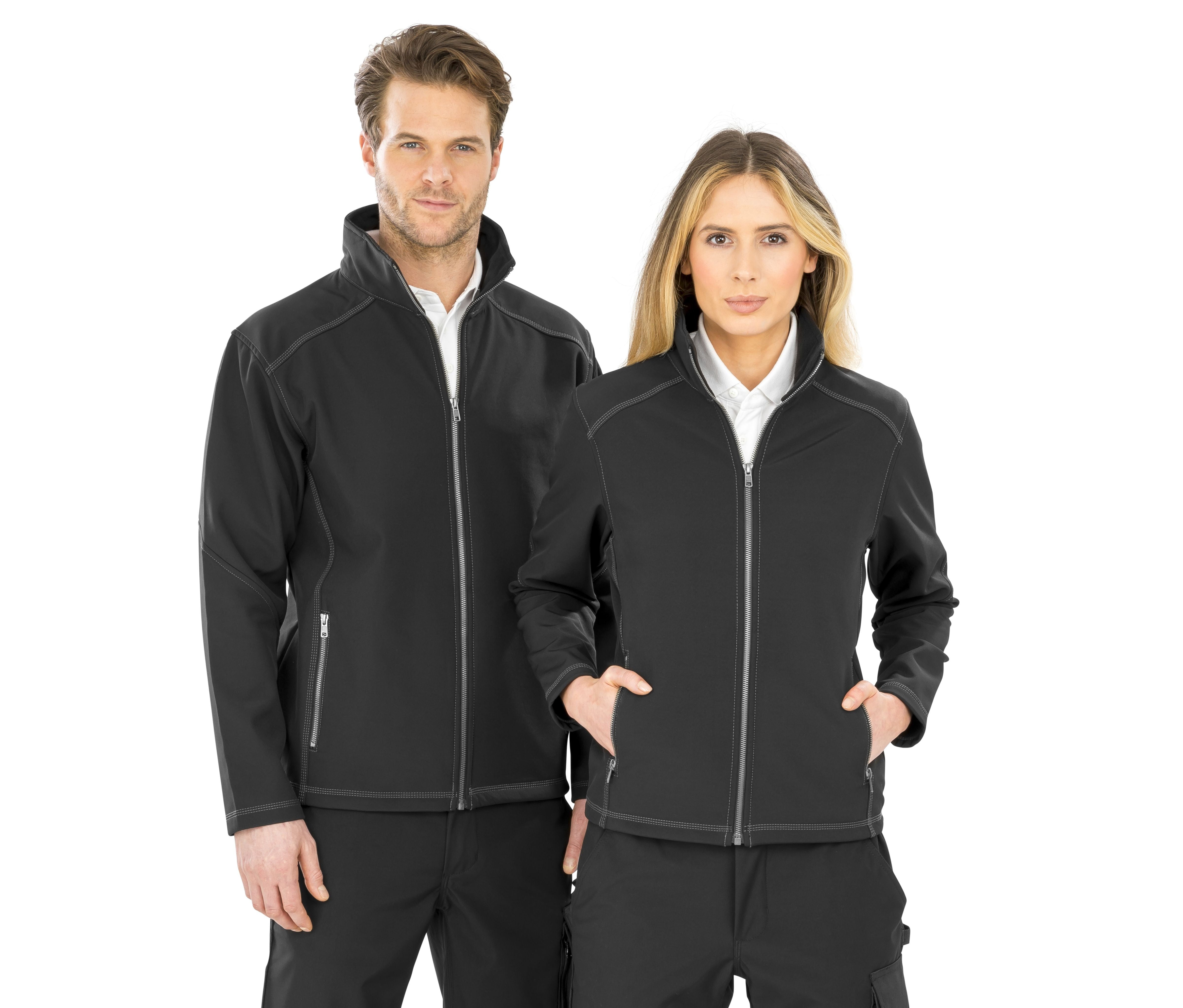 Veste de travail Softshell homme - RESULT - #RS455M