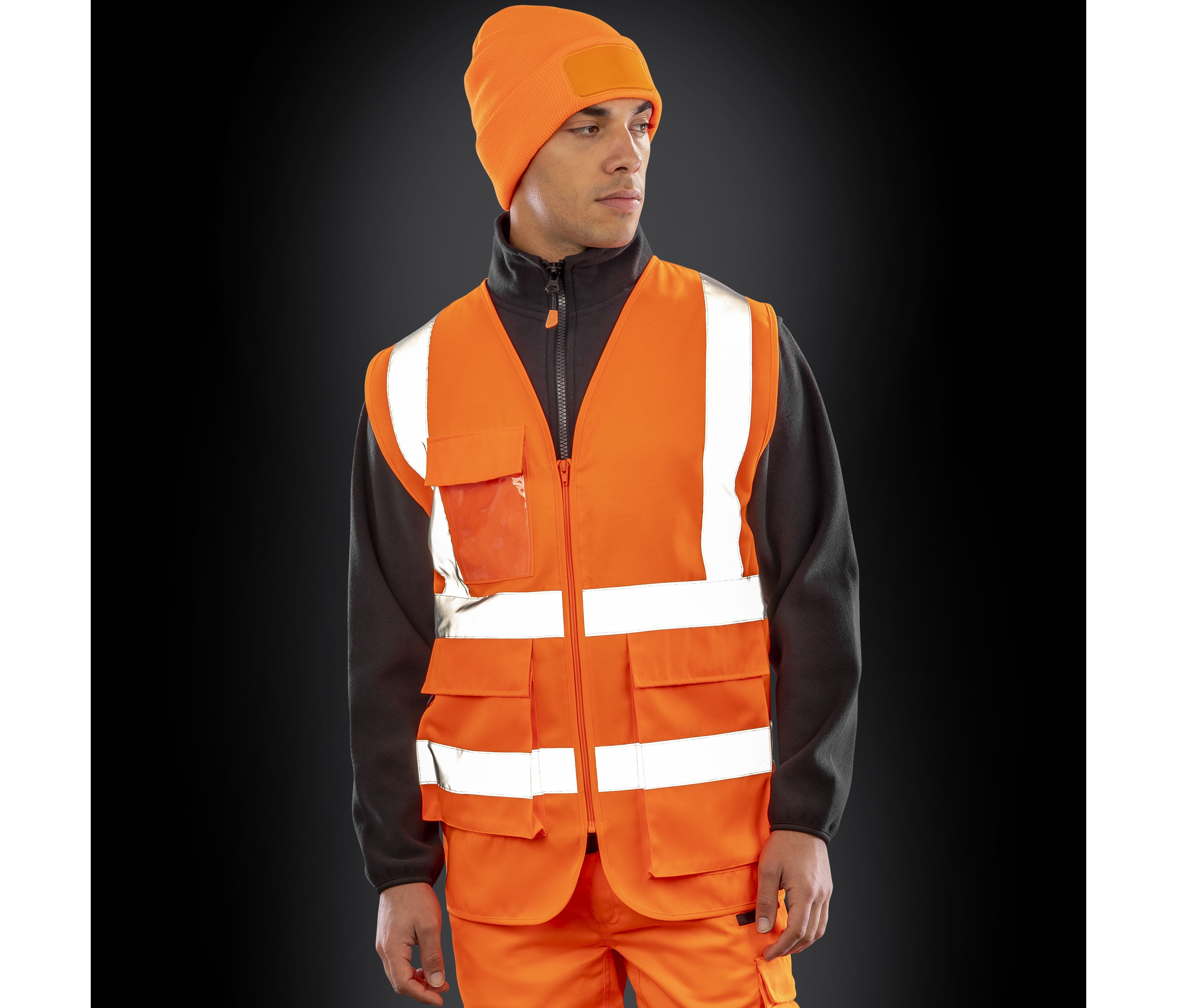 Gilet de sécurité en polycoton - RESULT - #RS477X