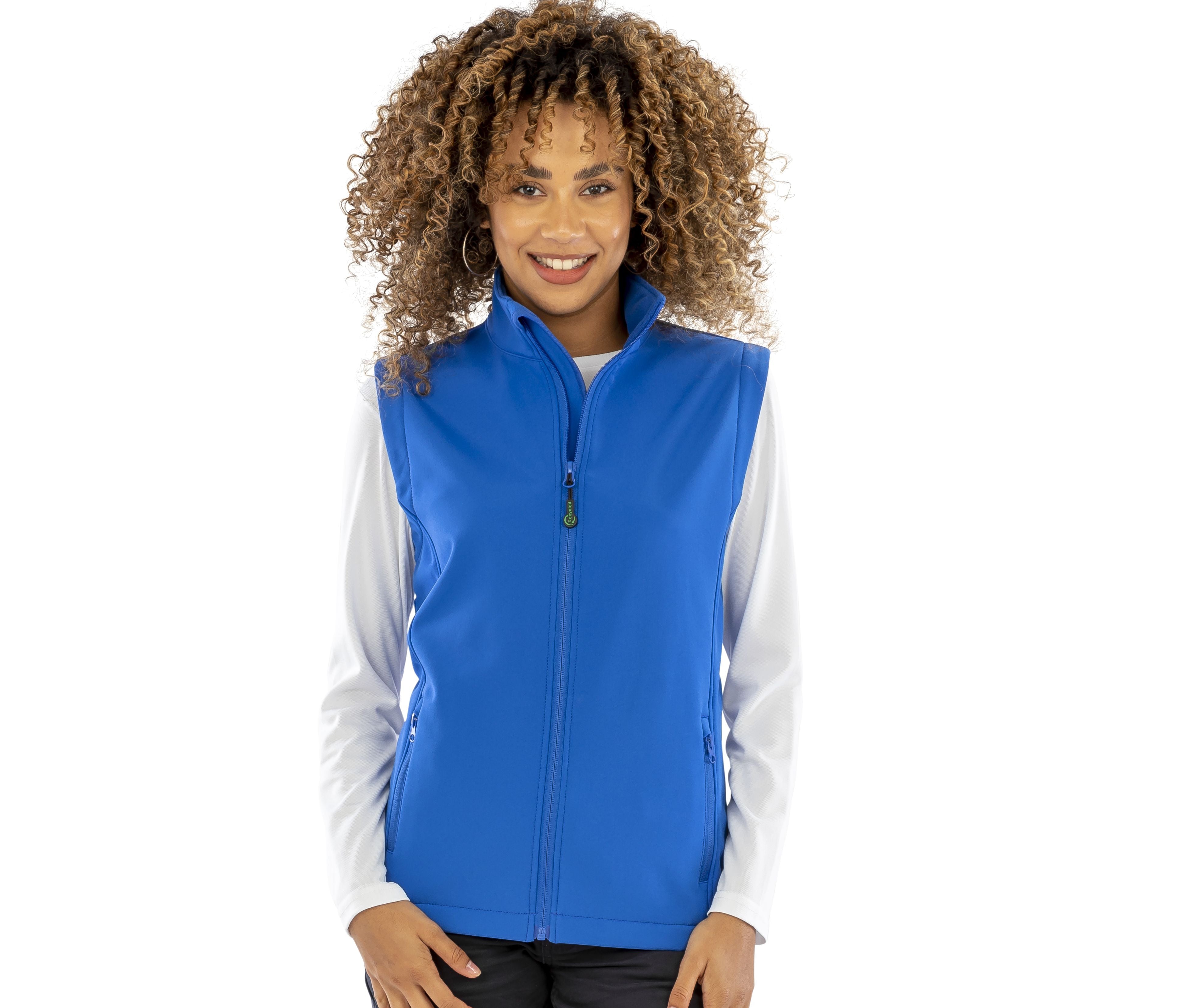 Bodywarmer Softshell femme en polyester recyclé - RESULT - #RS902F