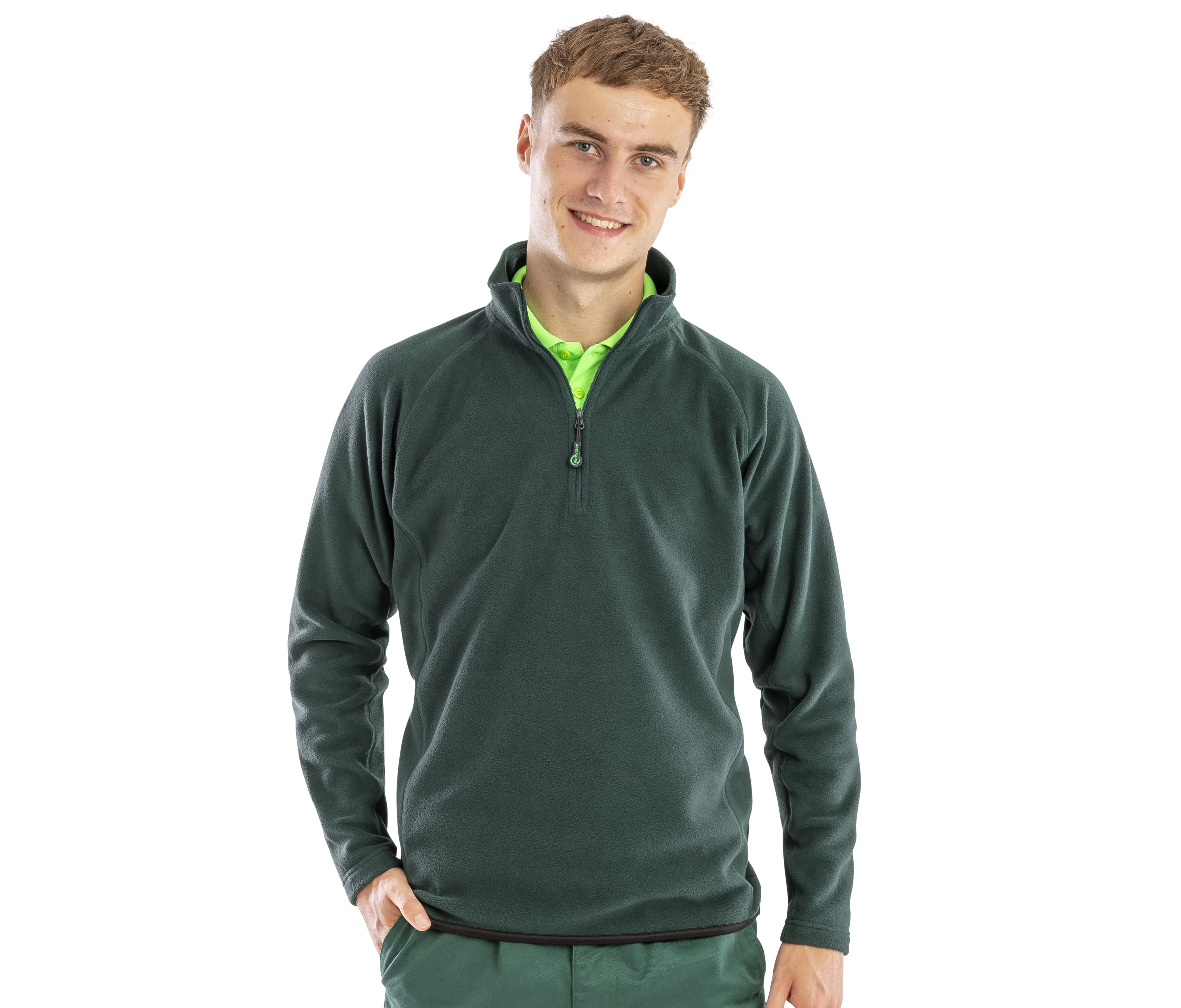 Polaire col zippé en polyester recyclé - RESULT - #RS905X