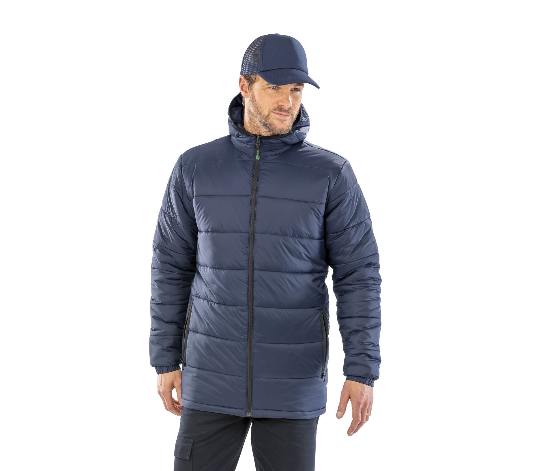 Doudoune à capuche en nylon & polyester recyclés - RESULT - #RS910X