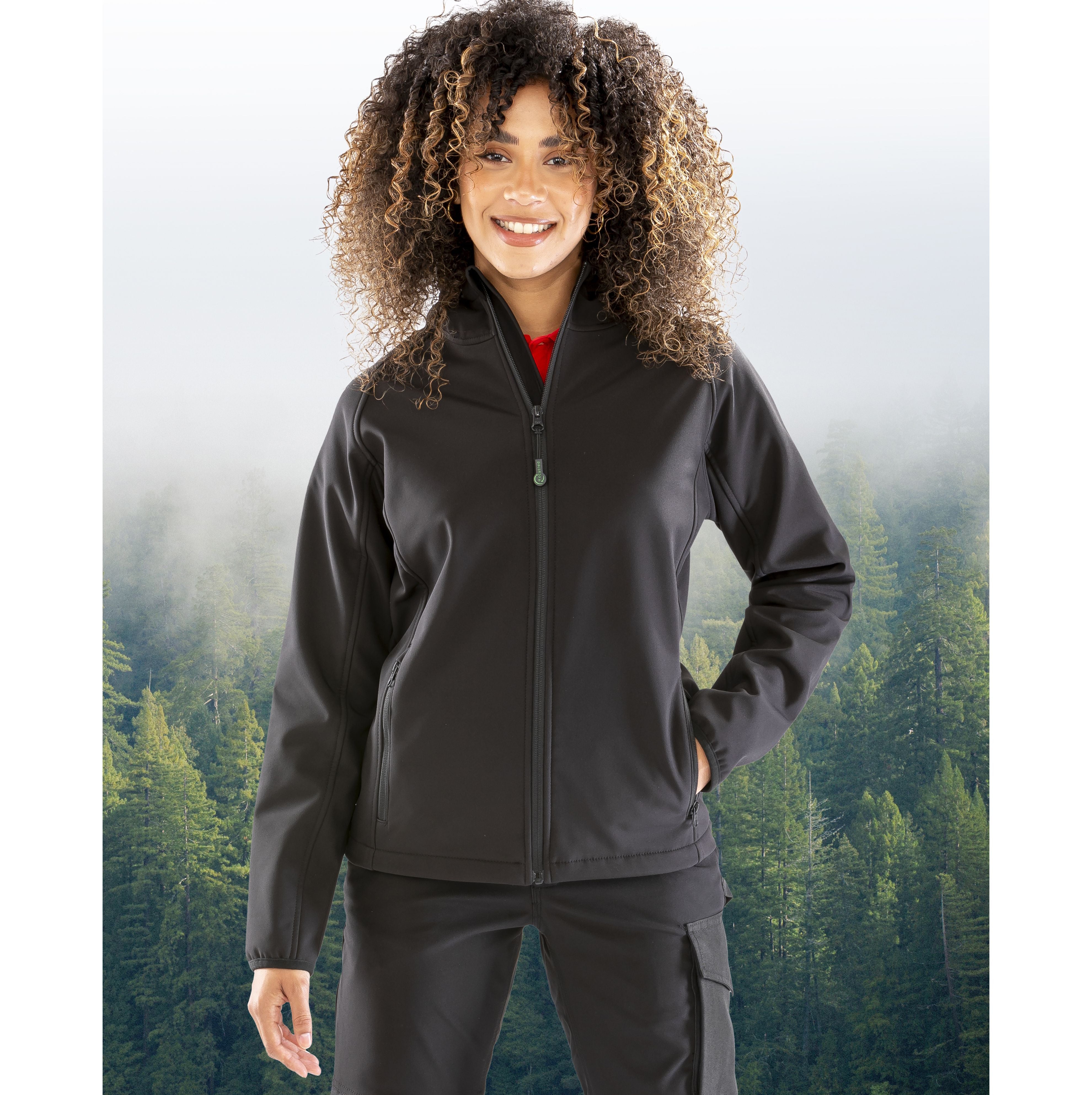 Softshell 3 couches en polyester recyclé - RESULT - #RS911F