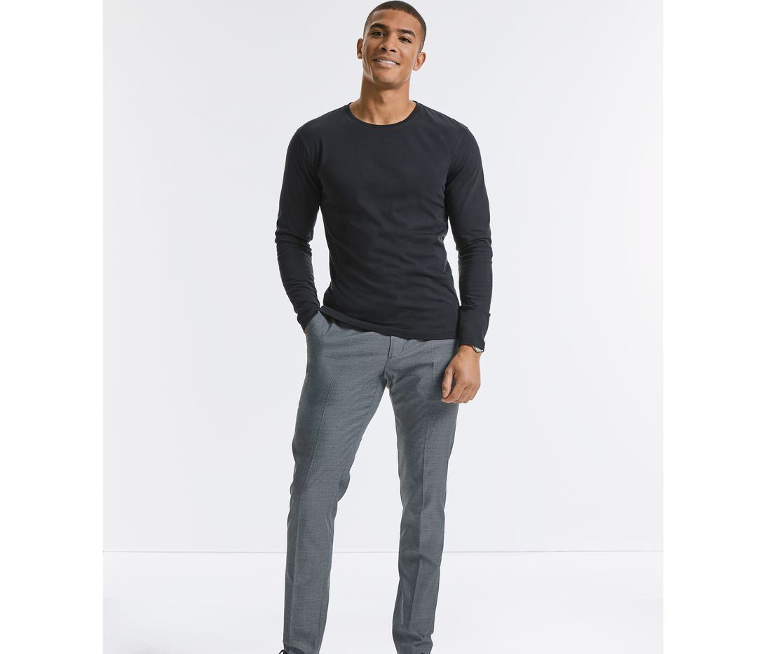Tee-shirt organique manches longues homme - RUSSELL ATHLETIC® - #RU100M