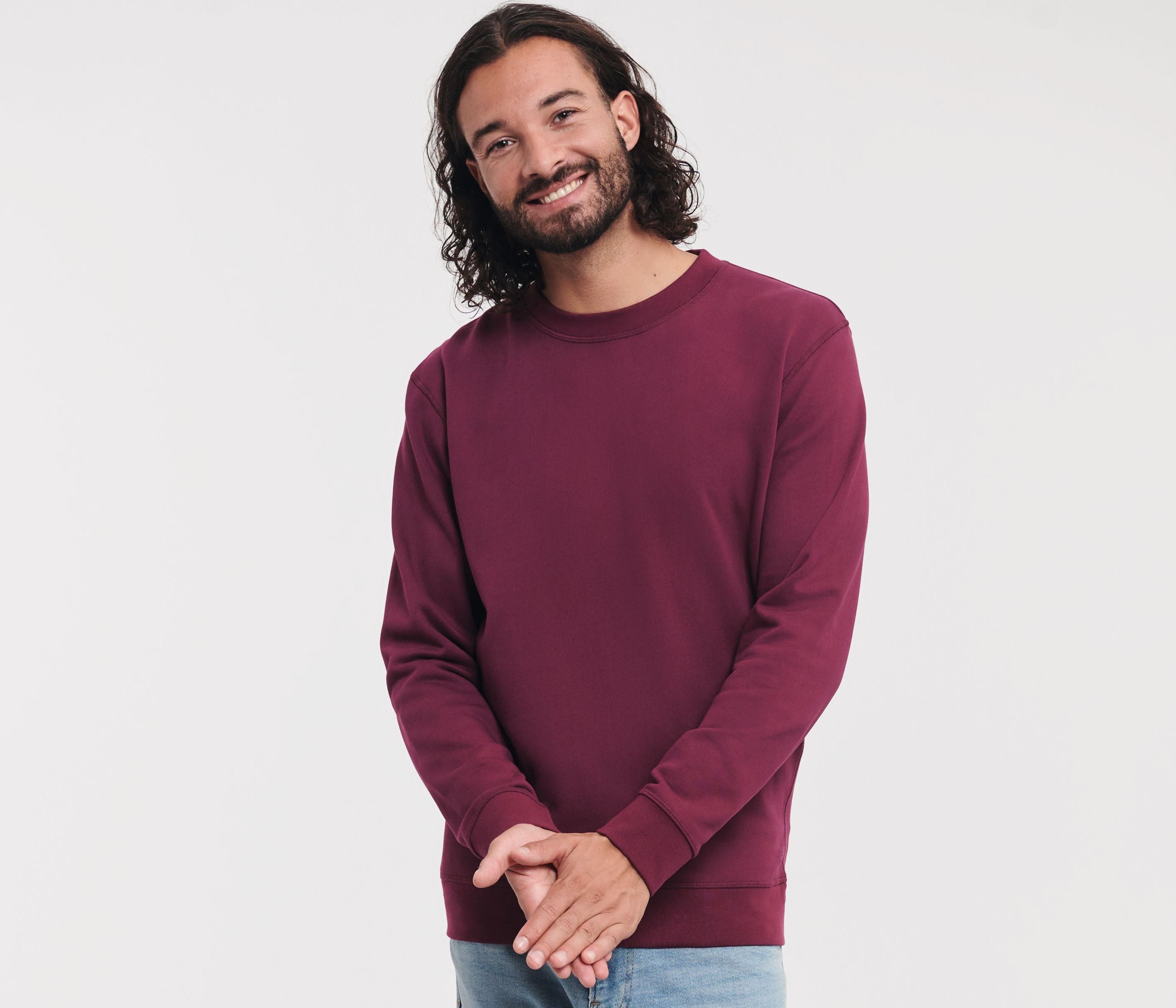 Sweat organique réversible - RUSSELL ATHLETIC® - #RU208M