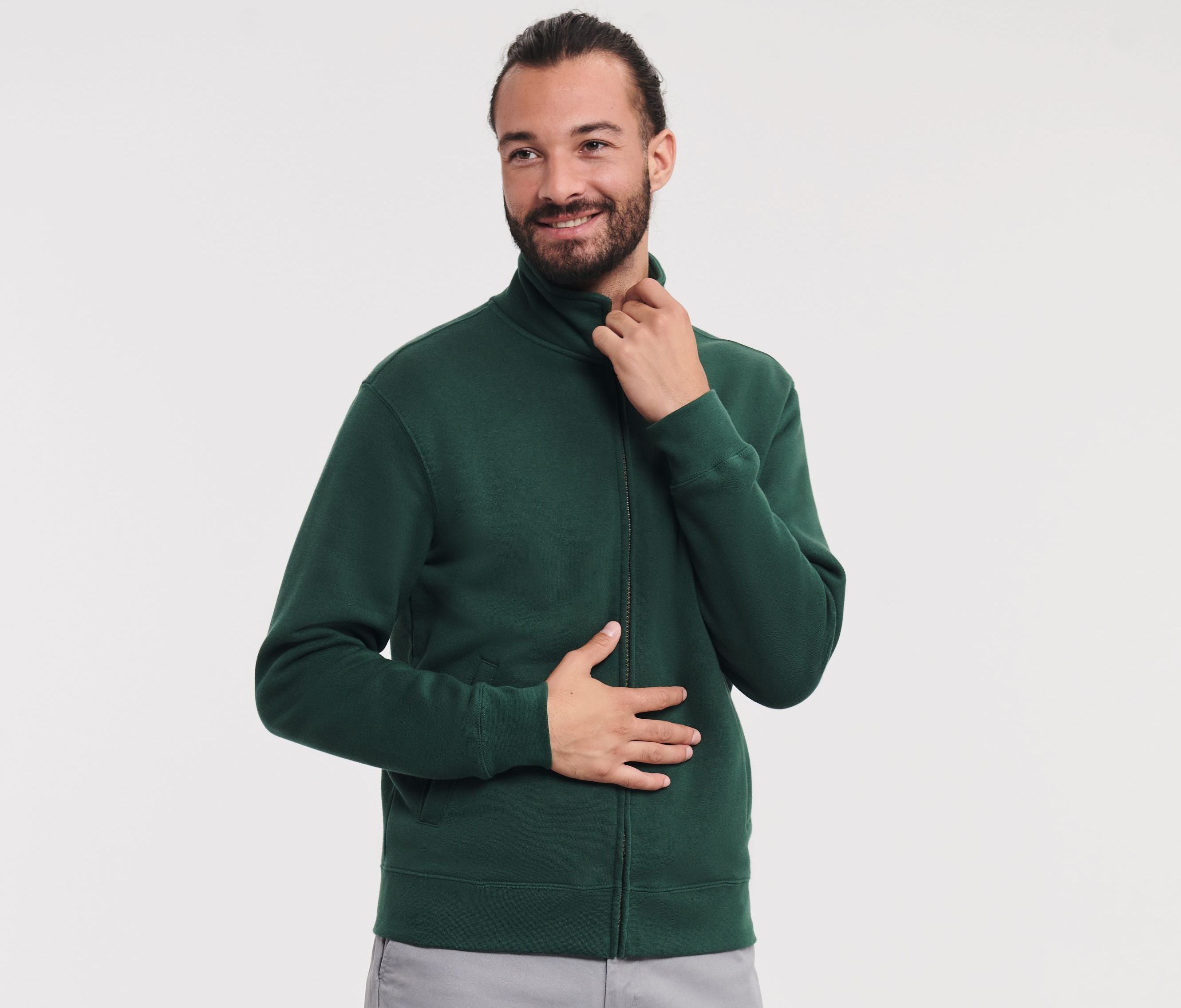 Sweat homme grand zip - RUSSELL ATHLETIC® - #RU267M