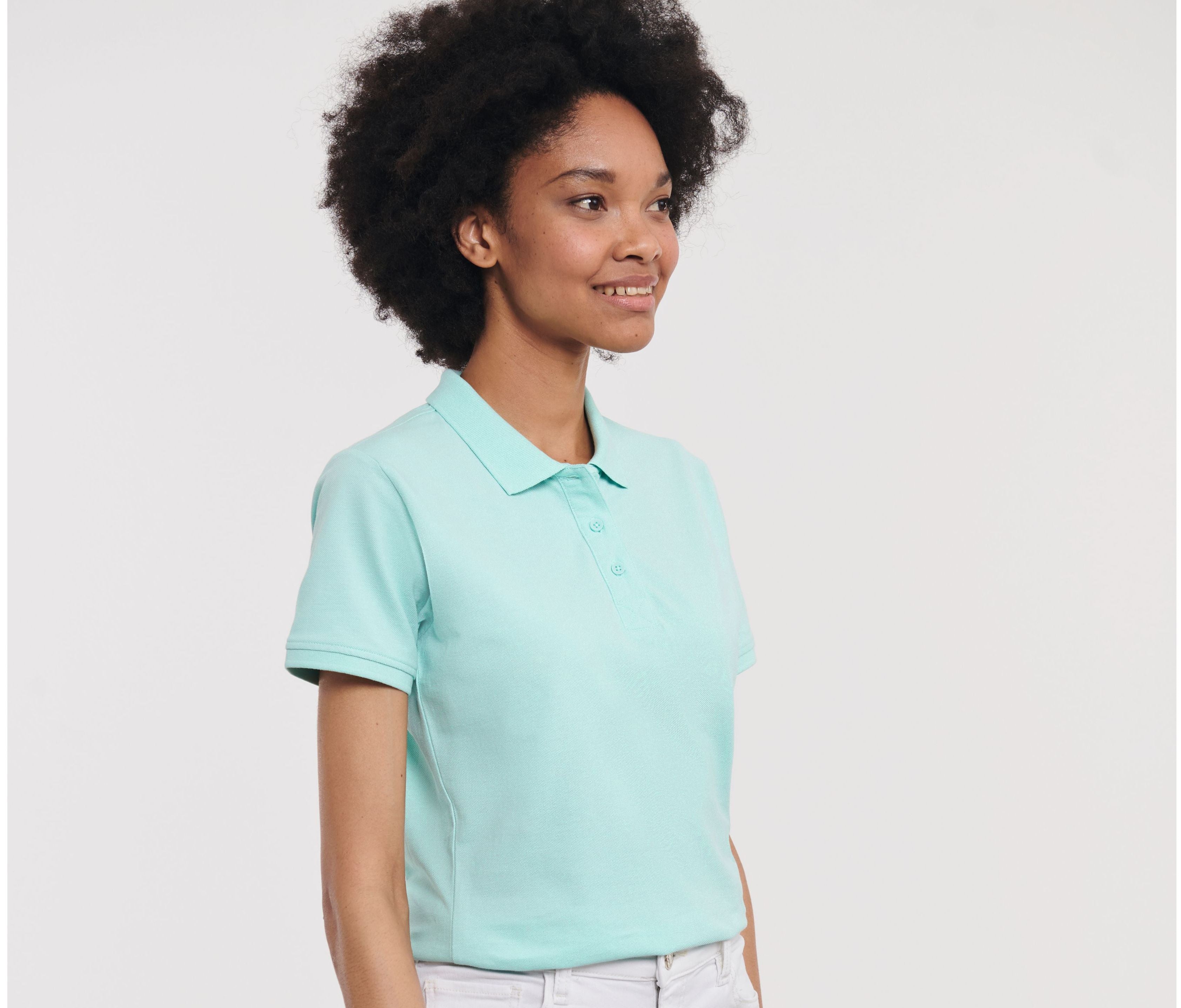 Polo organique femme - RUSSELL ATHLETIC® - #RU508F