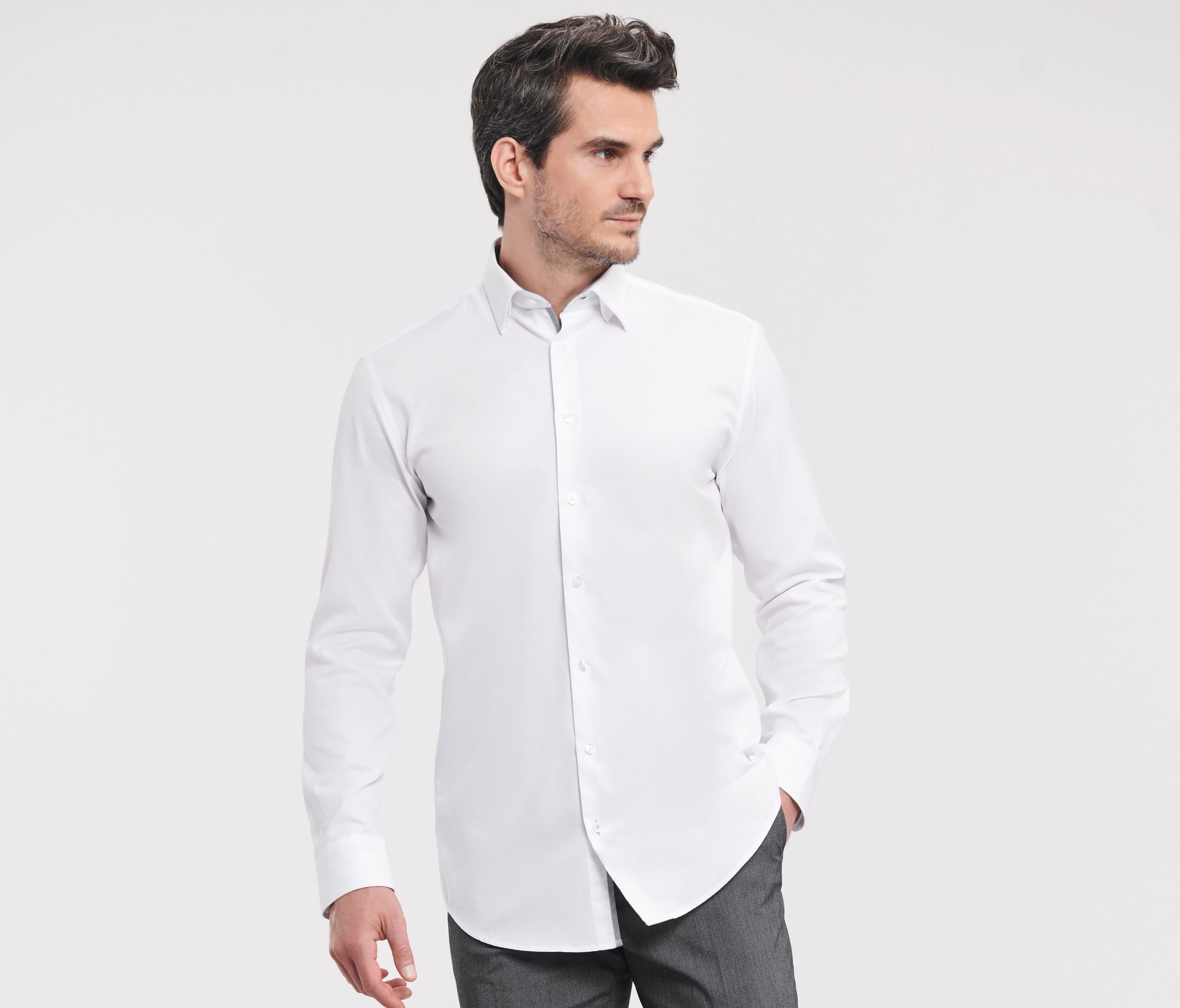 Chemise homme à chevrons - RUSSELL ATHLETIC® COLLECTION - #RU964M
