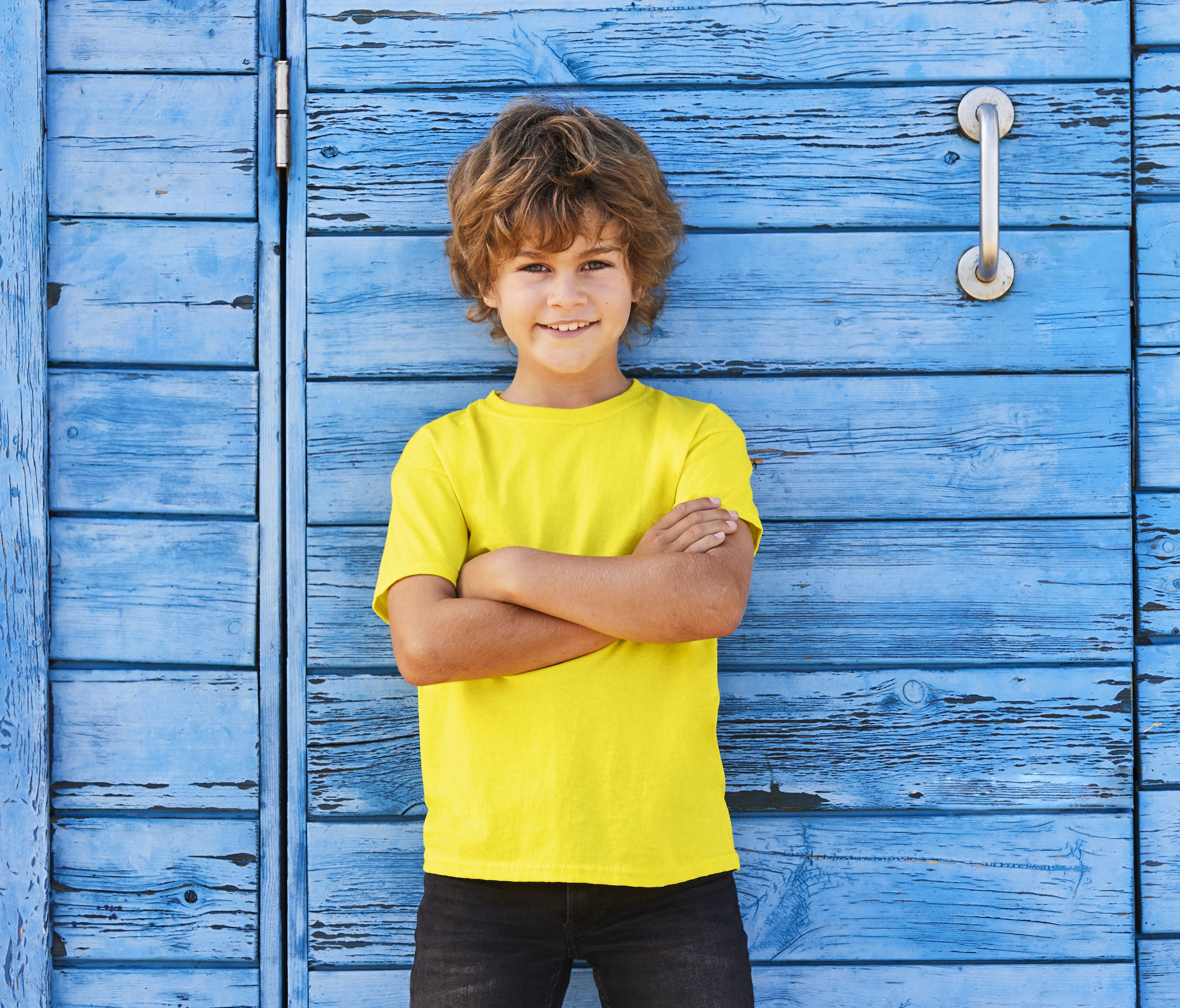 Children's T-shirt - FRUIT OF THE LOOM - #SC1019