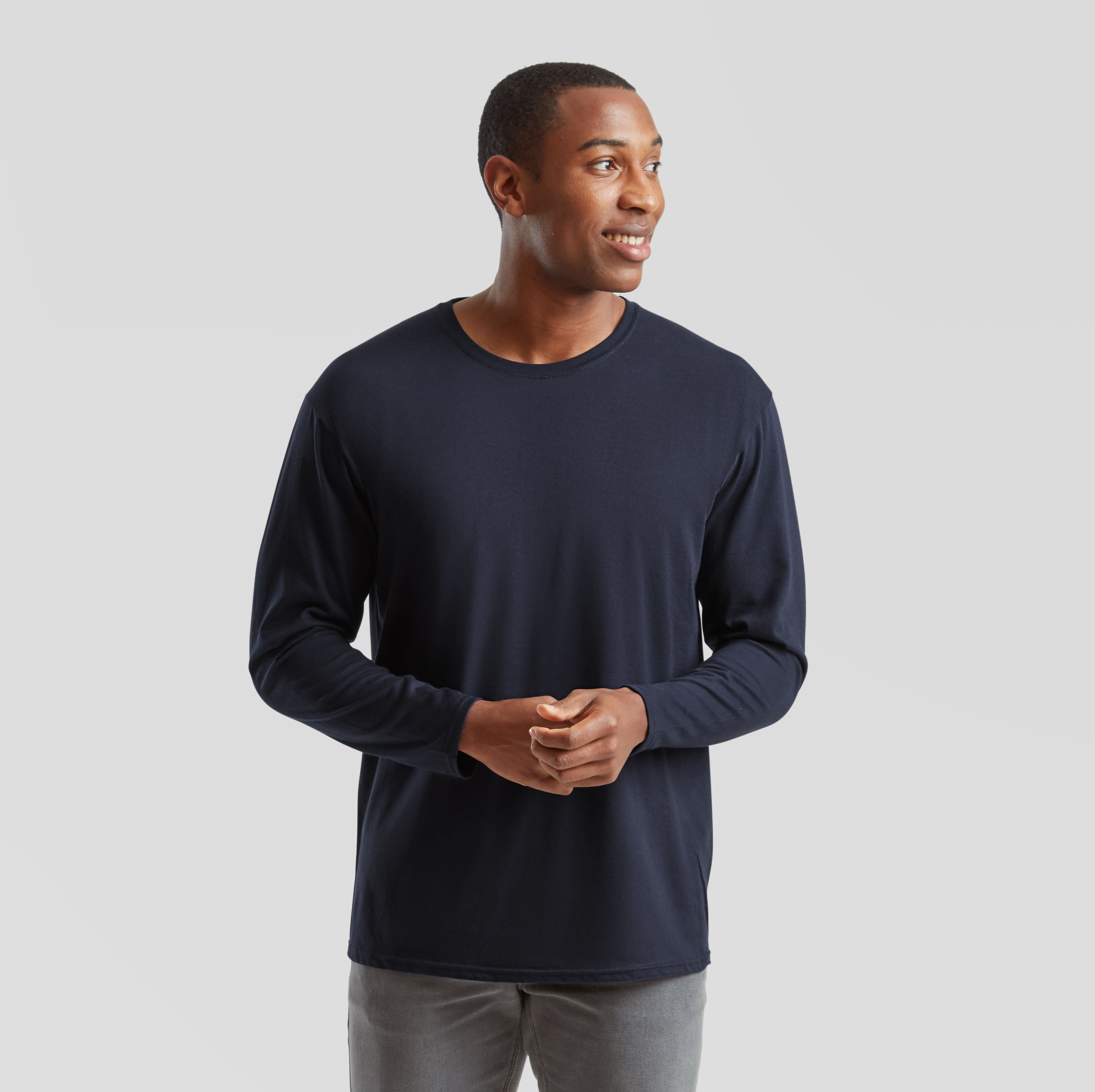 Tee-shirt manches longues - FRUIT OF THE LOOM - #SC153
