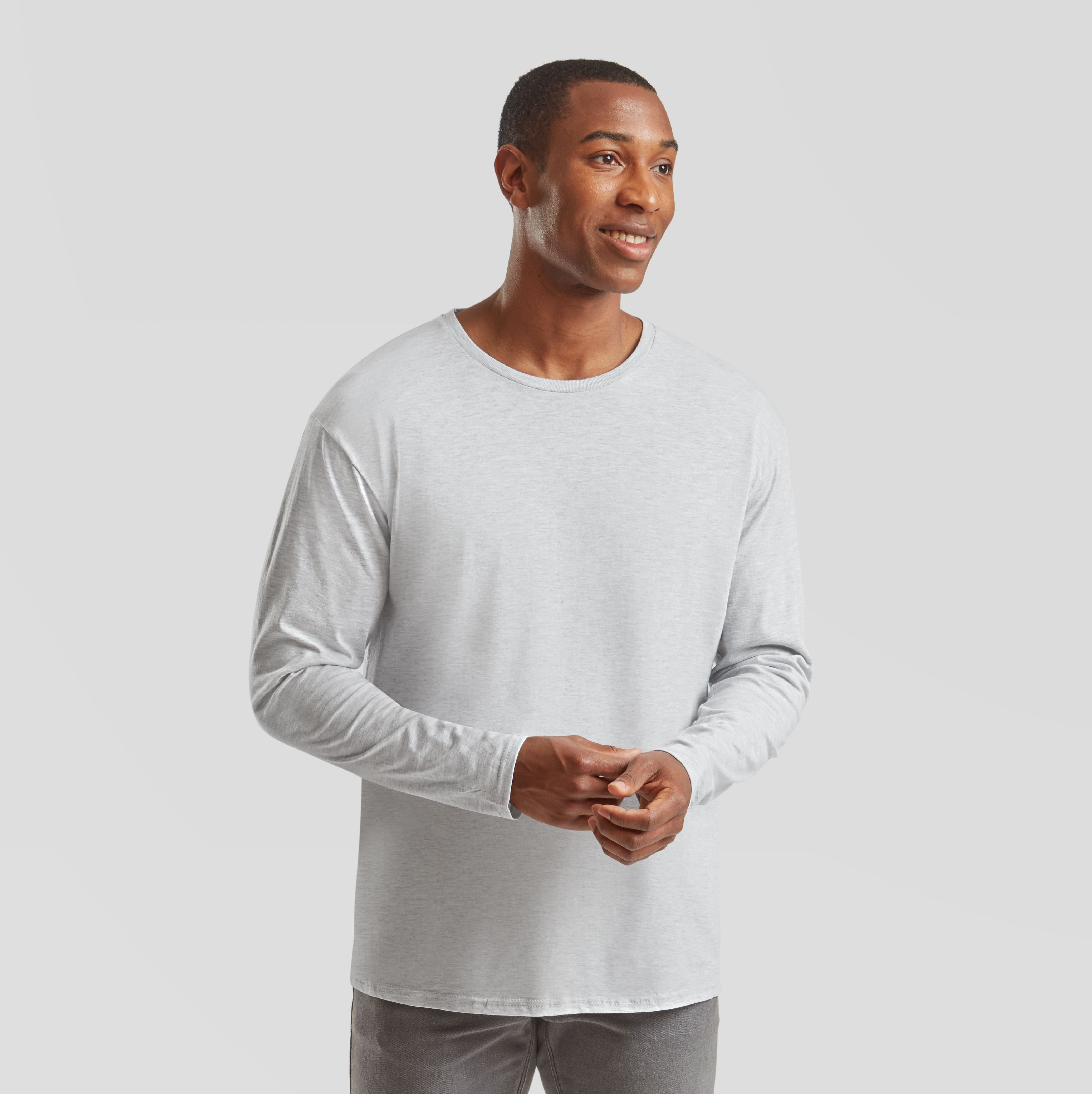 Tee-shirt manches longues - FRUIT OF THE LOOM - #SC153