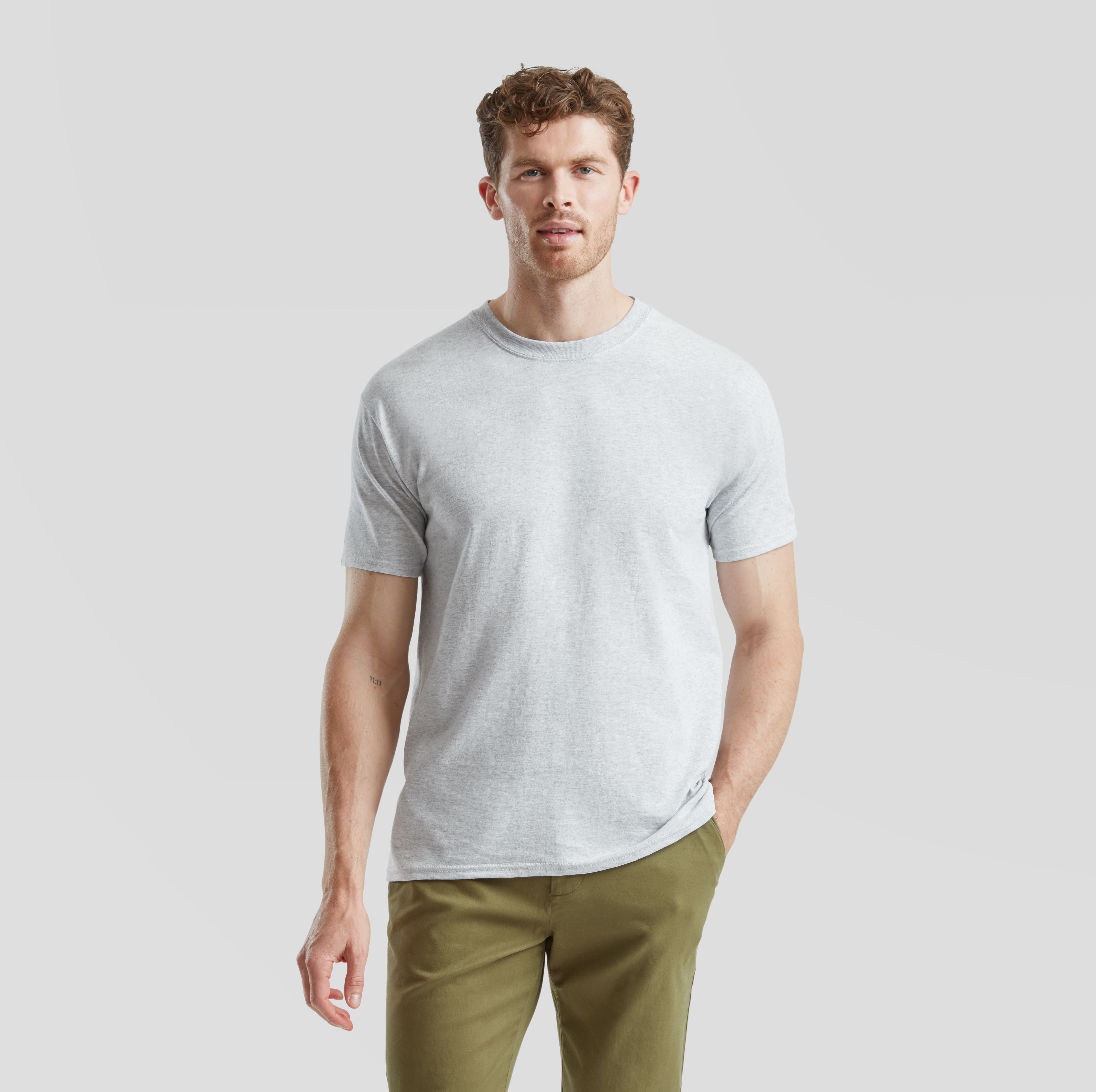 Tee-shirt col rond 190 - FRUIT OF THE LOOM - #SC190