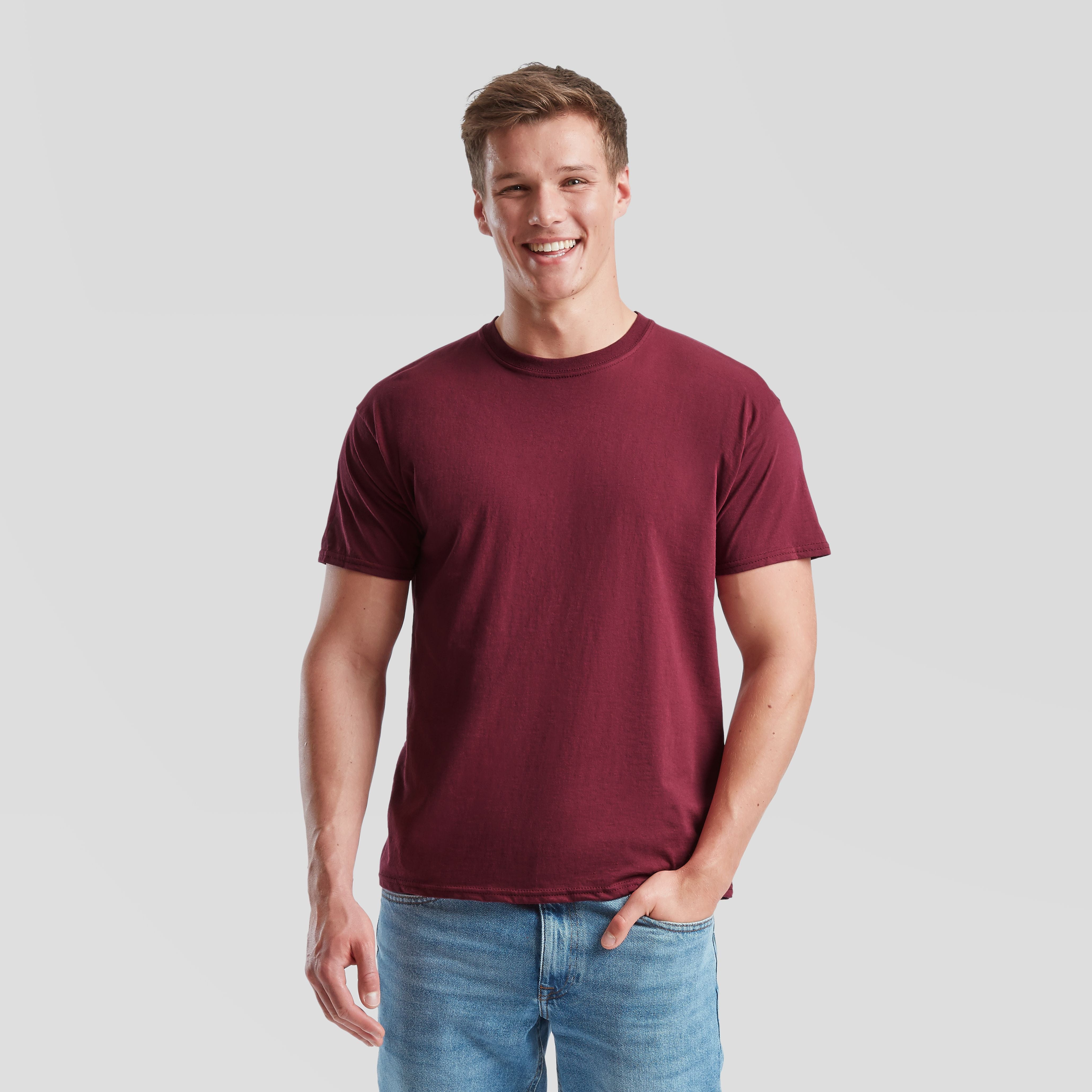 Tee-shirt col rond 140 - FRUIT OF THE LOOM - #SC220