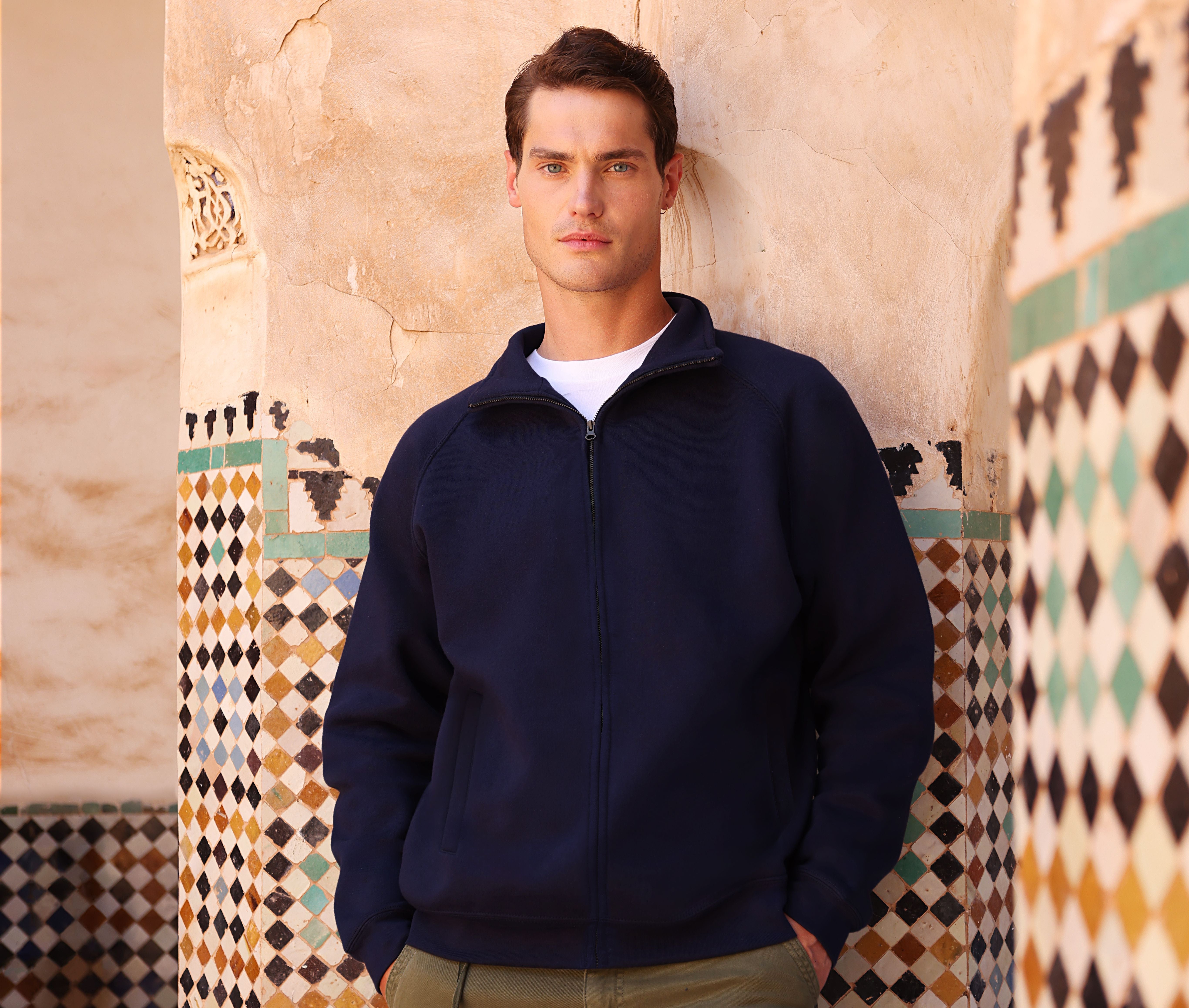Sweat zippé - FRUIT OF THE LOOM - #SC2290