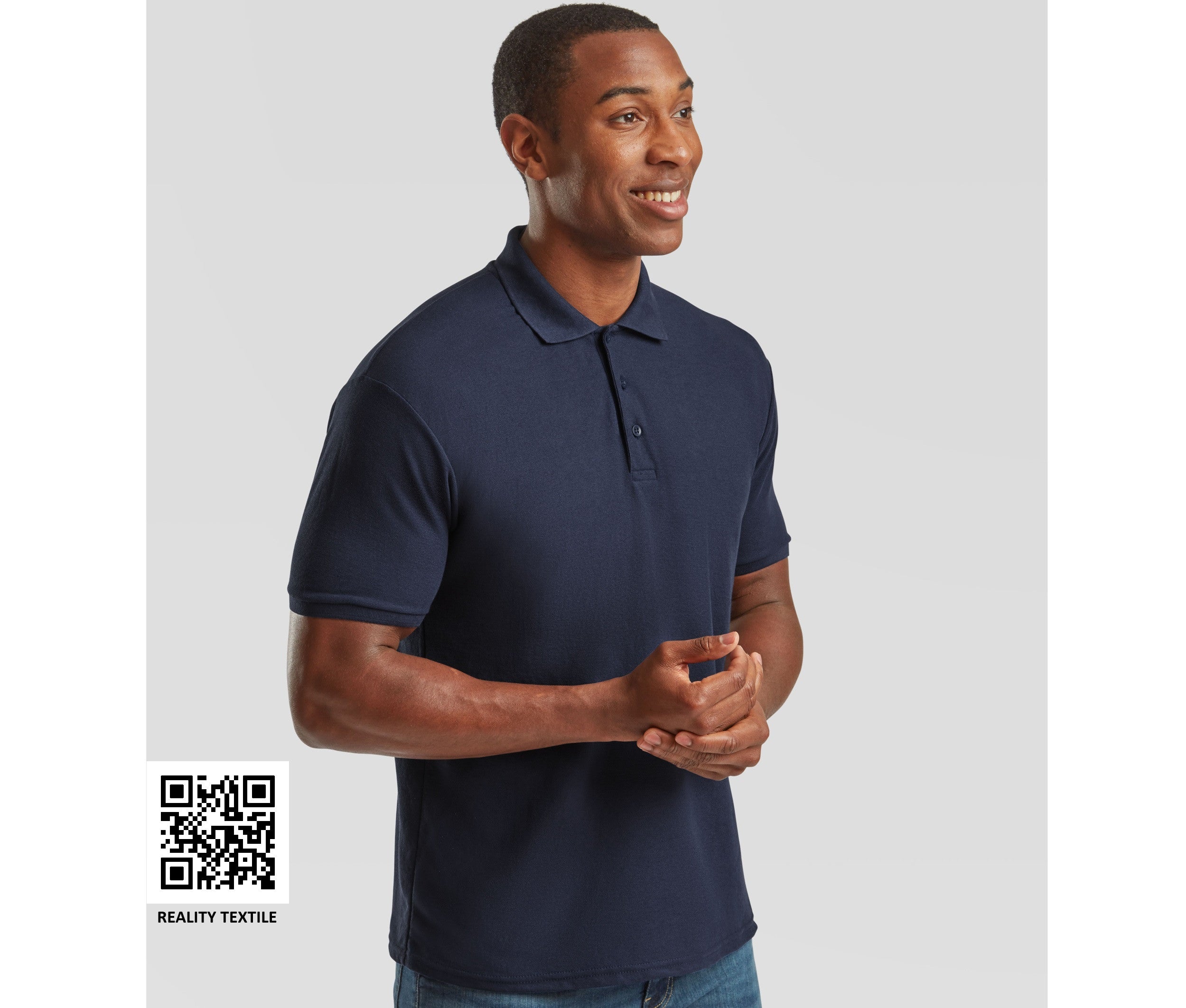 Polo polycoton 180 lavable à 60° - FRUIT OF THE LOOM - #SC280