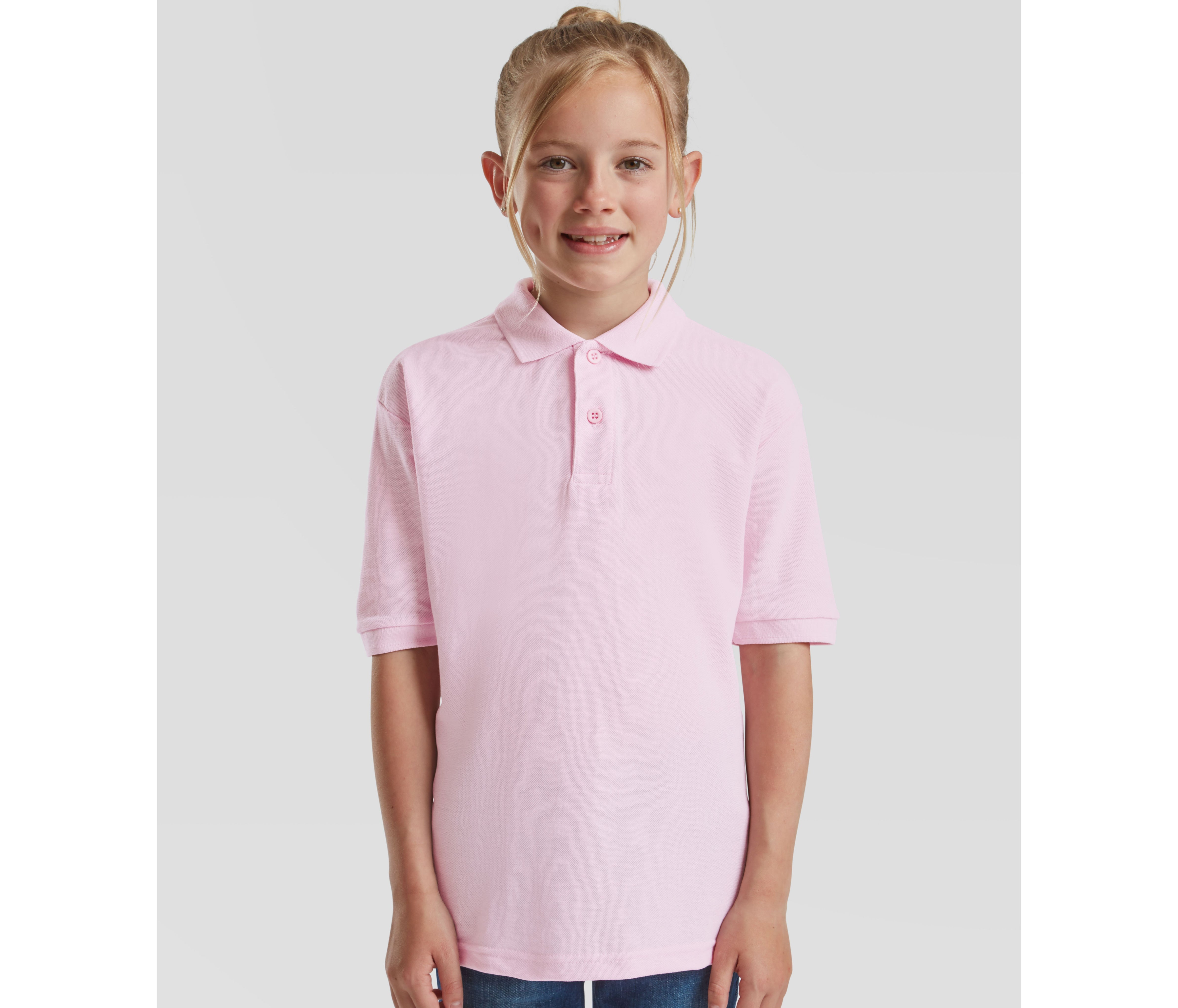 Children's polo shirt - FRUIT OF THE LOOM - #SC3417