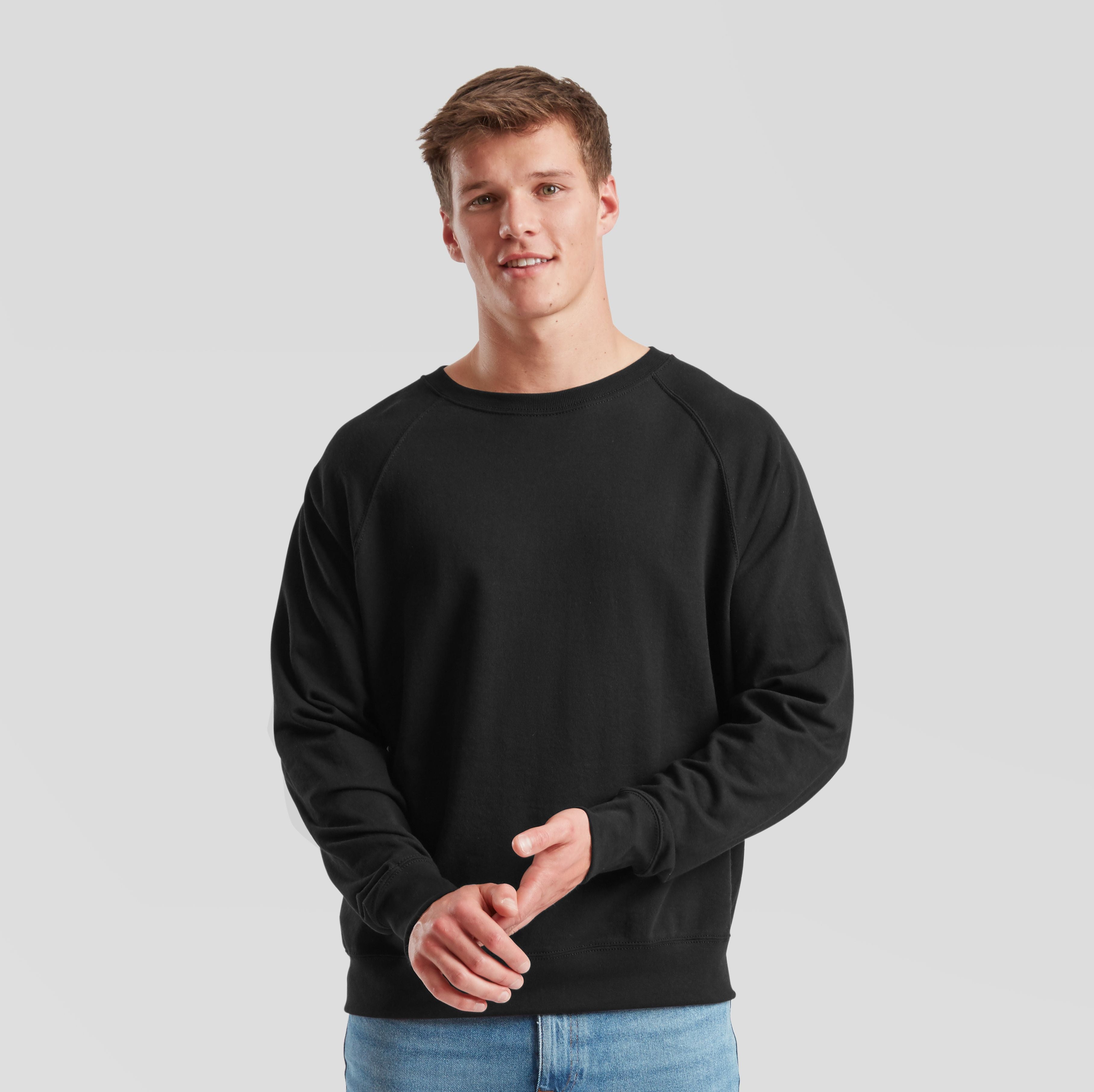 Sweat léger manches raglan - FRUIT OF THE LOOM - #SC360