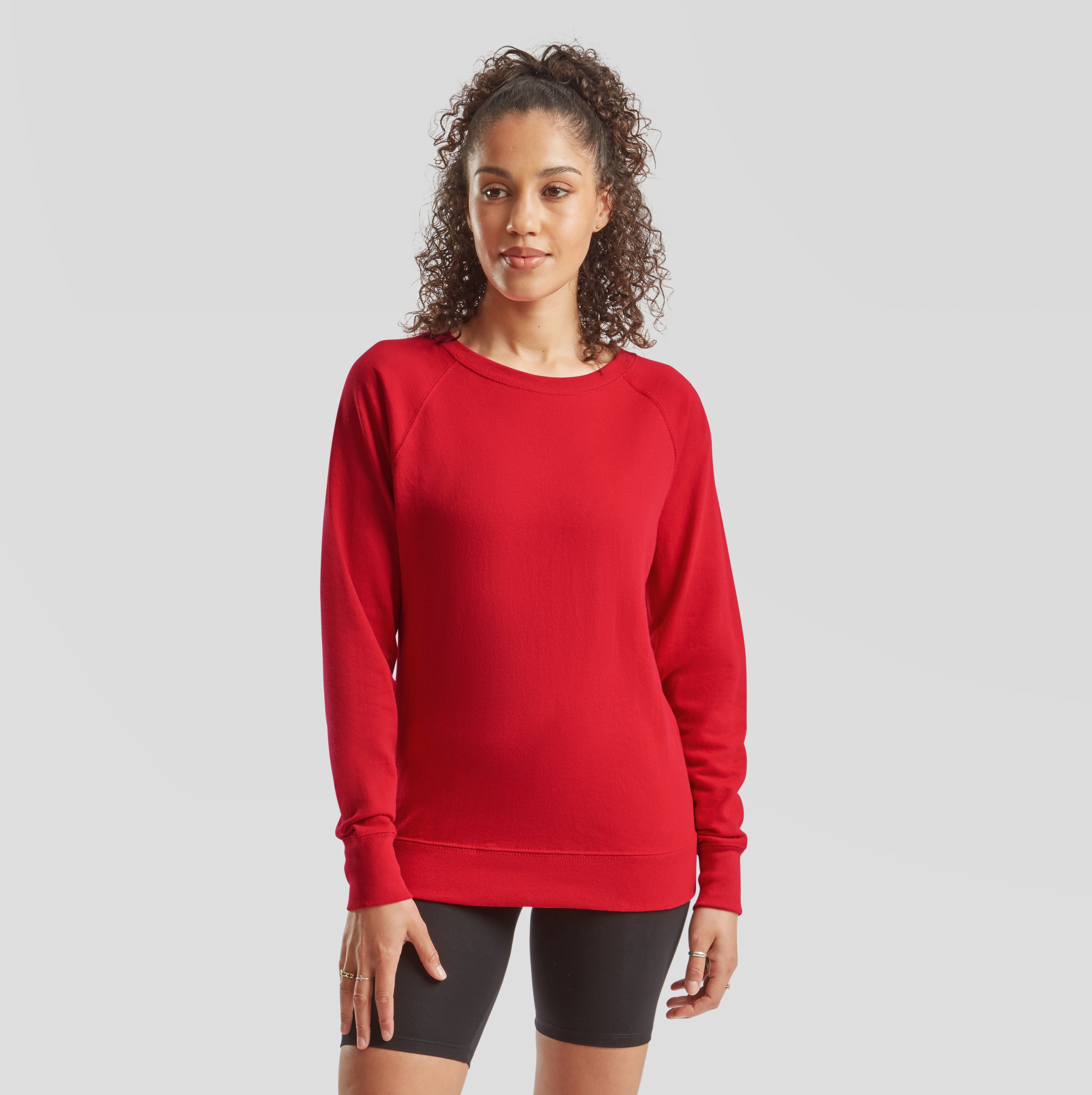 Sweat léger raglan femme - FRUIT OF THE LOOM - #SC361