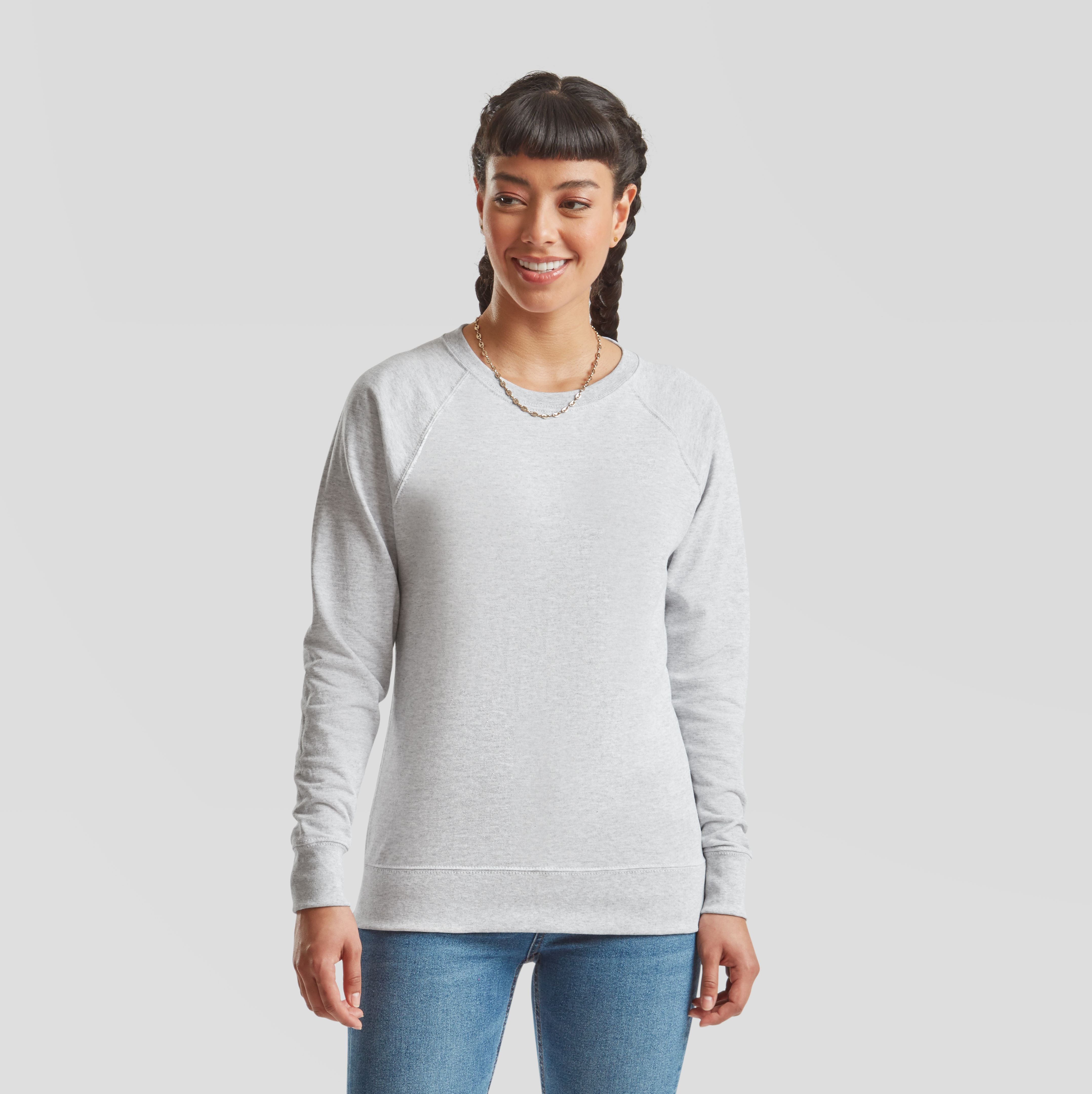 Sweat léger raglan femme - FRUIT OF THE LOOM - #SC361
