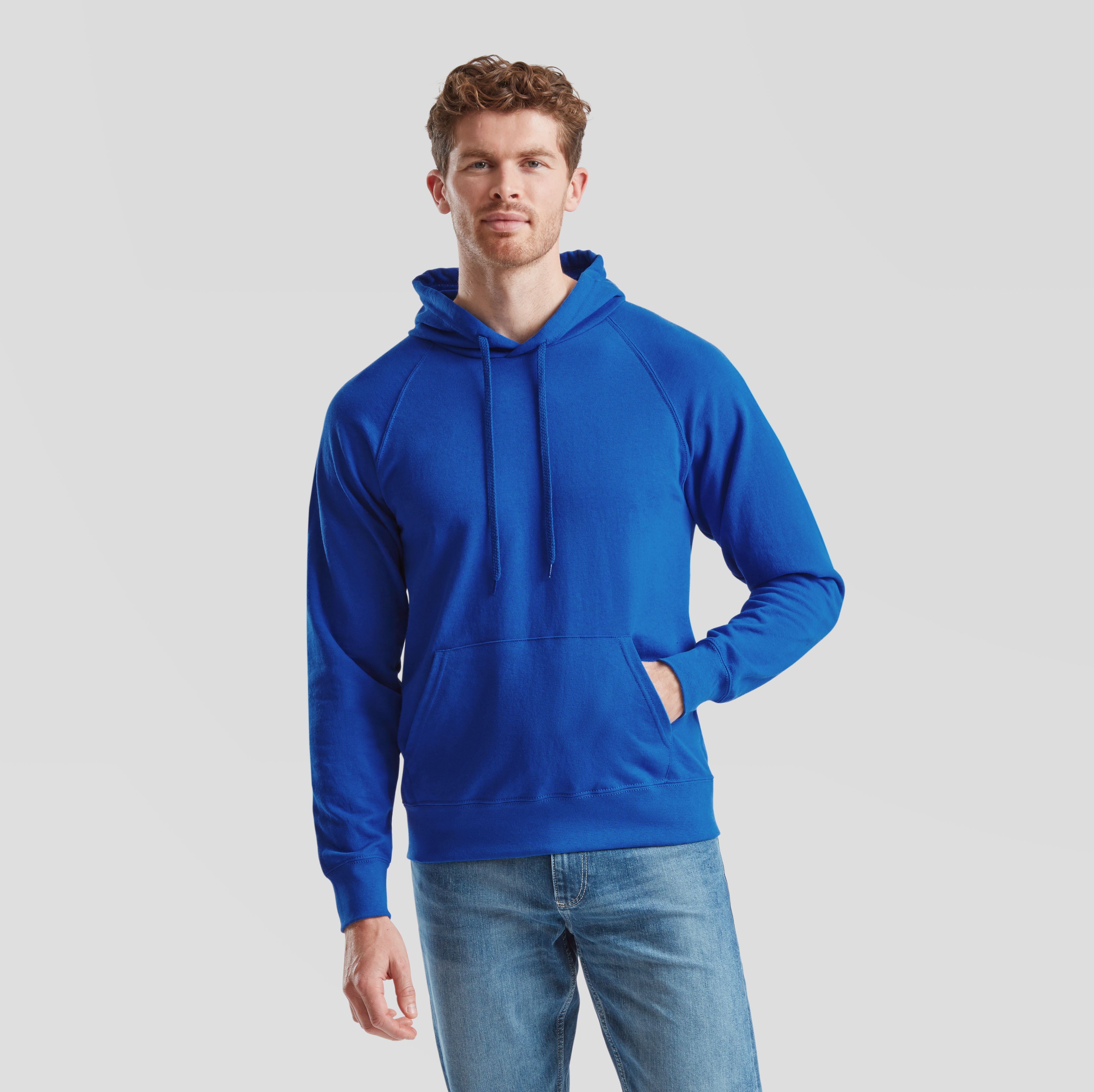 Sweat léger capuche homme - FRUIT OF THE LOOM - #SC362