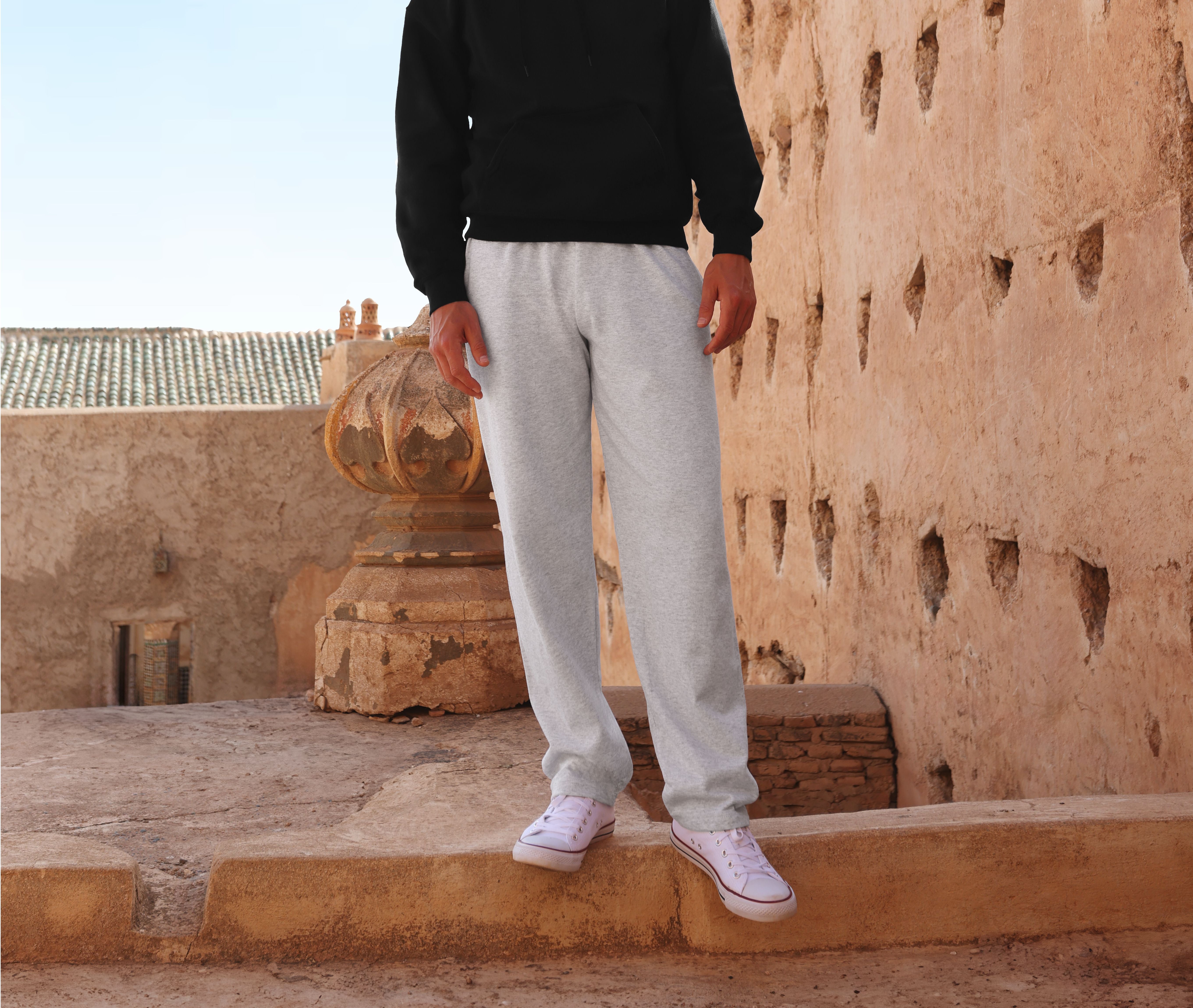 Straight fit joggers - FRUIT OF THE LOOM - #SC4064