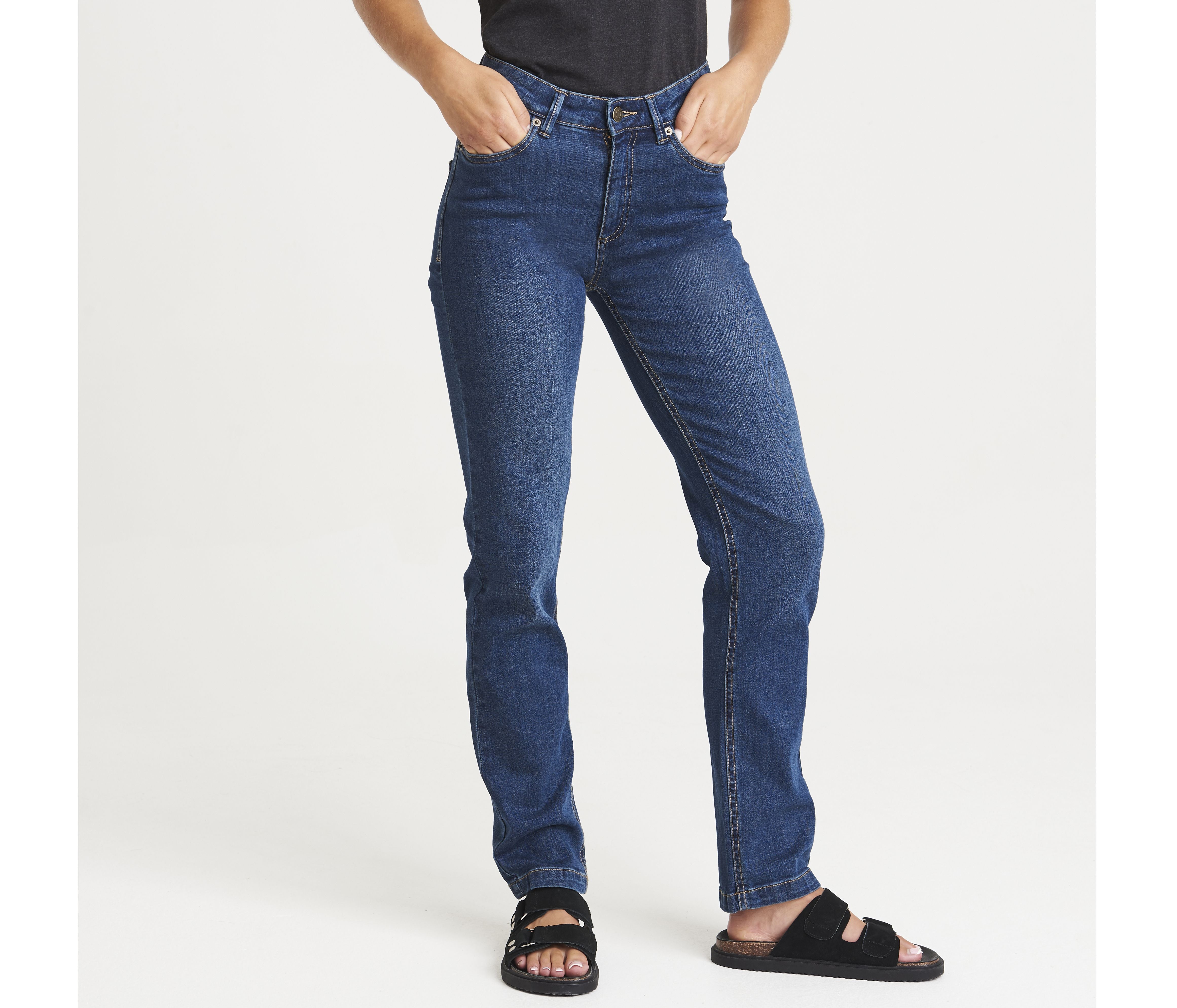 Katy women's straight fit jeans - SO DENIM - #SD011