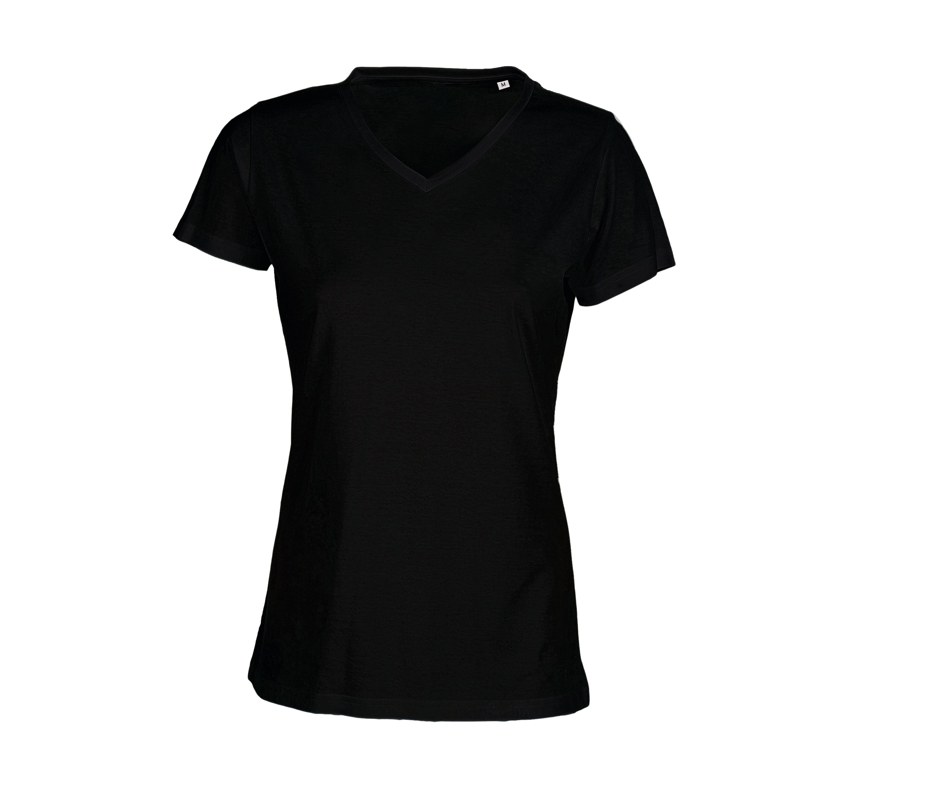 Tee-shirt femme premium col V - SANS ETIQUETTE - #SE634