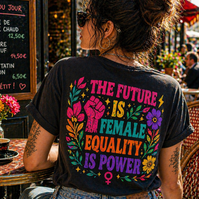 T-shirt personnalisé avec transfert DTF MAXGAMUT couleurs flash