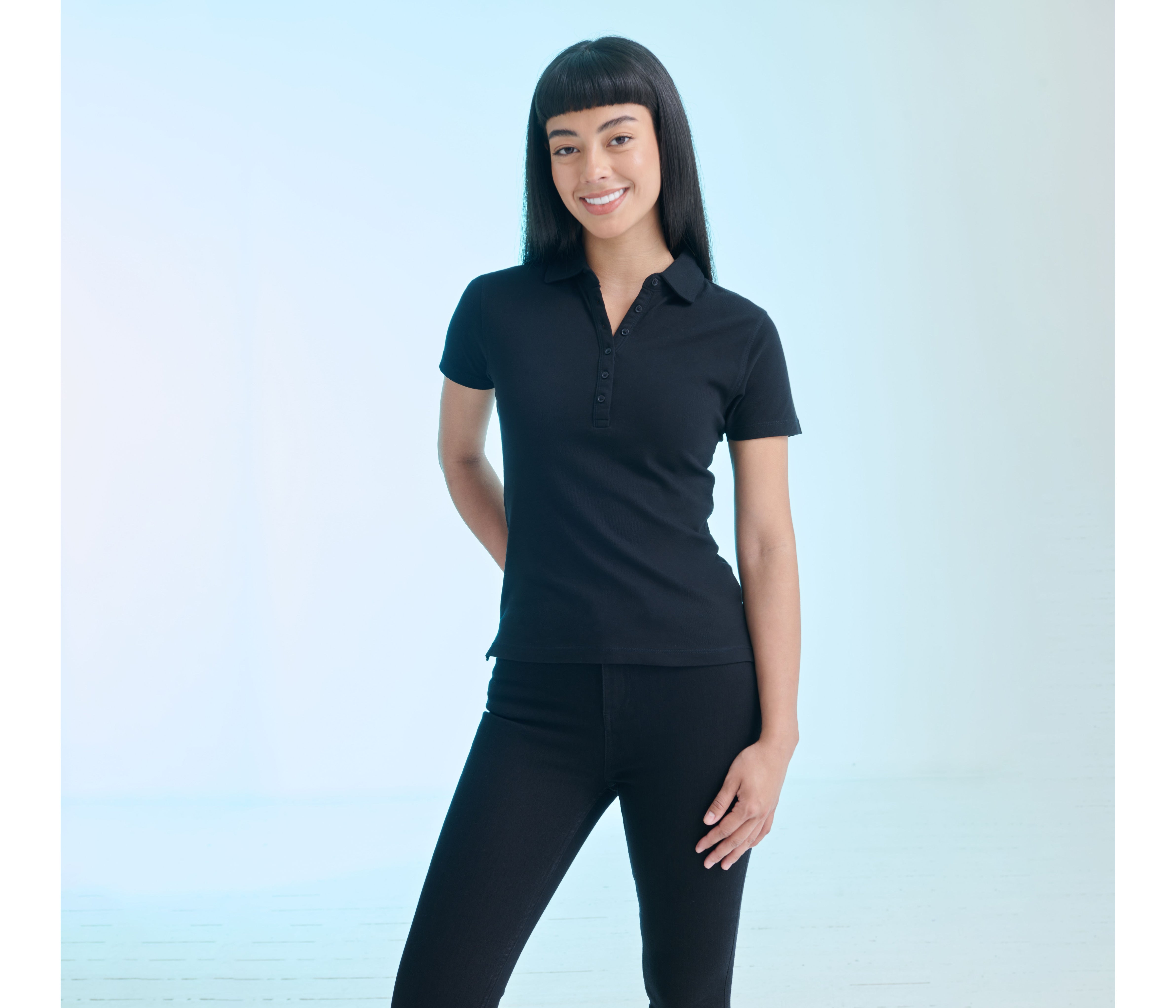Polo femme stretch - SF CLOTHING - #SK042