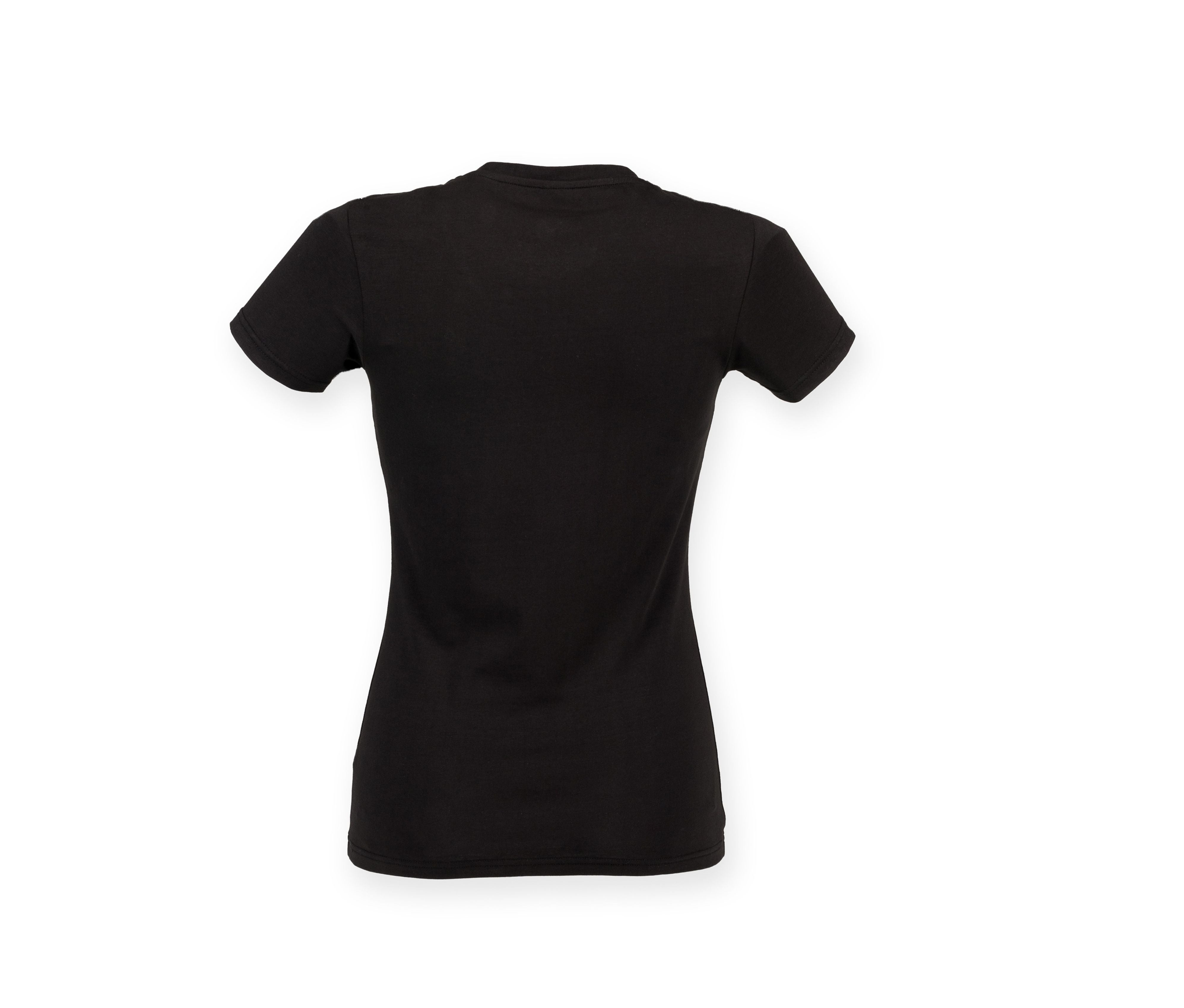 Tee-shirt stretch col V femme - SF CLOTHING - #SK122
