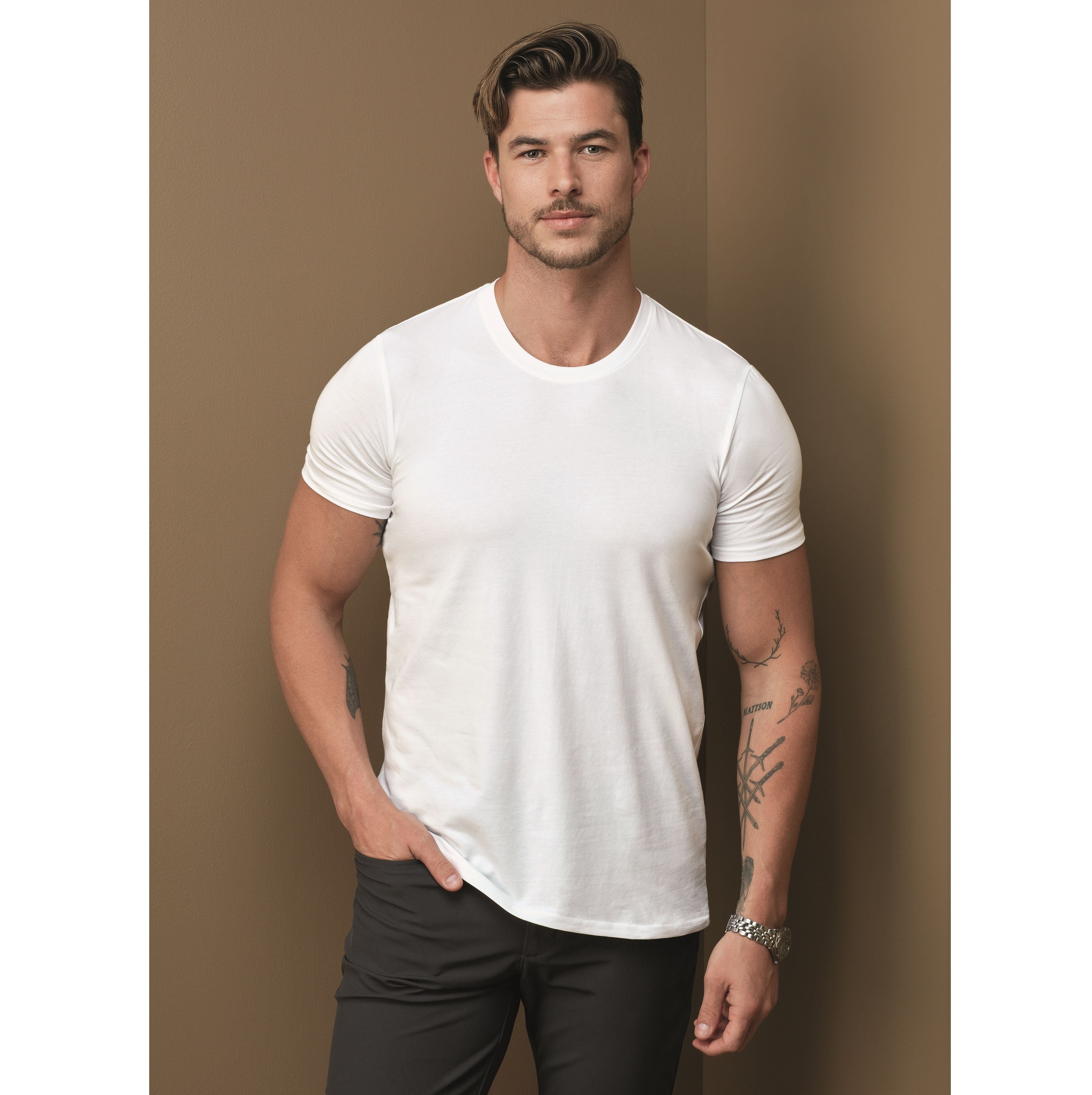 Tee-shirt homme col rond - STEDMAN - #ST9600